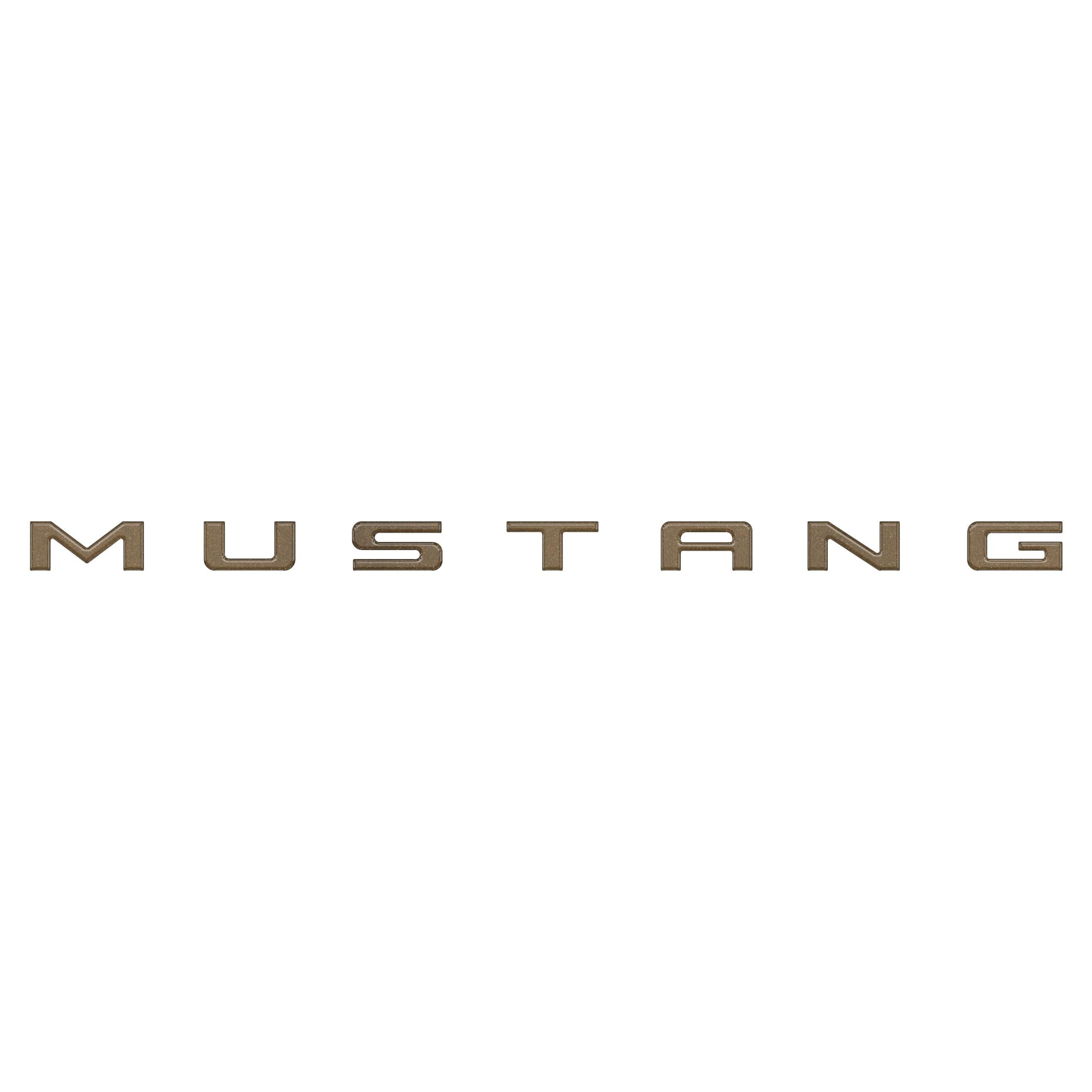 Engine Bay Letter Inserts Fits 2024-2026 Ford Mustang