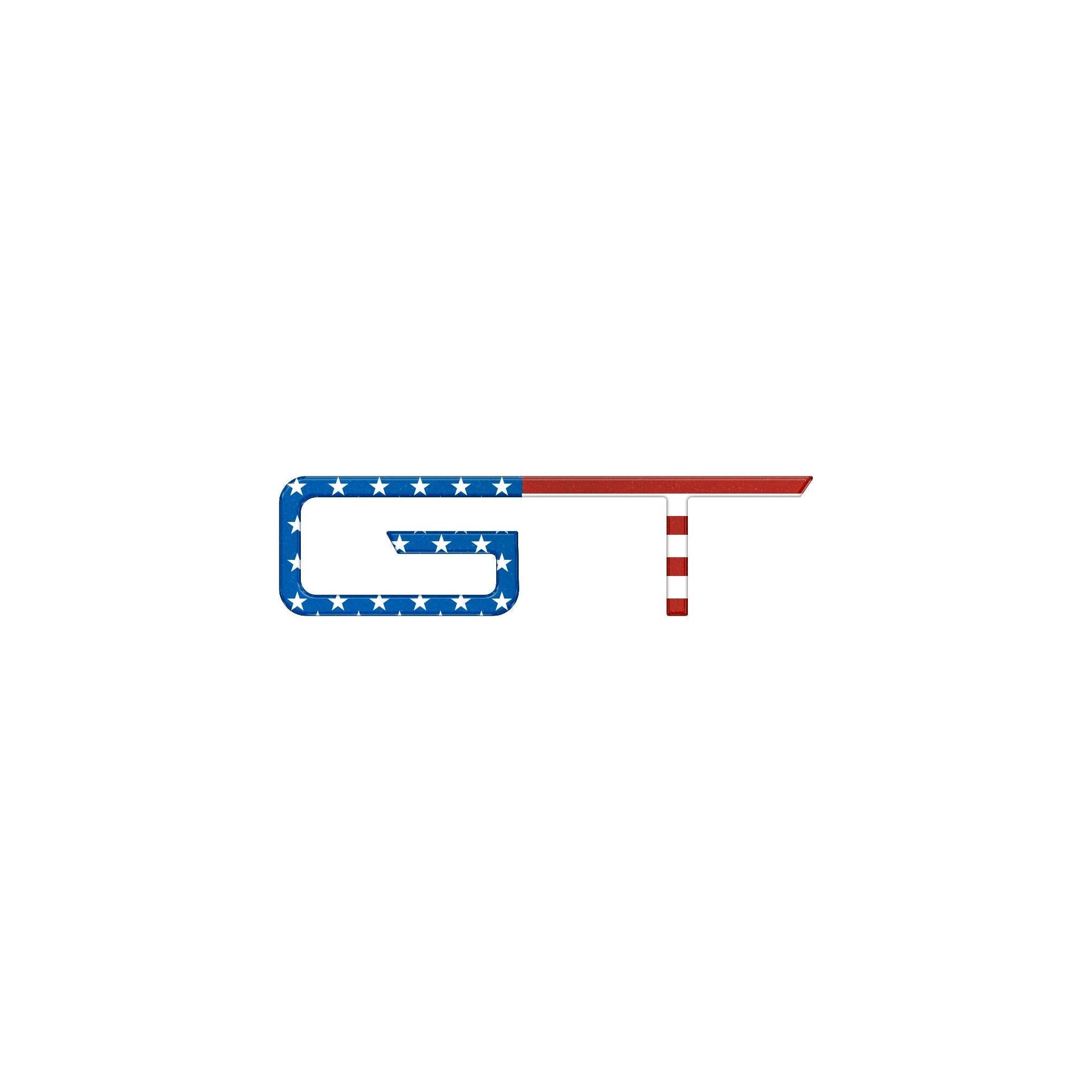 Rear GT Emblem Inserts Fits 2024-2026 Ford Mustang