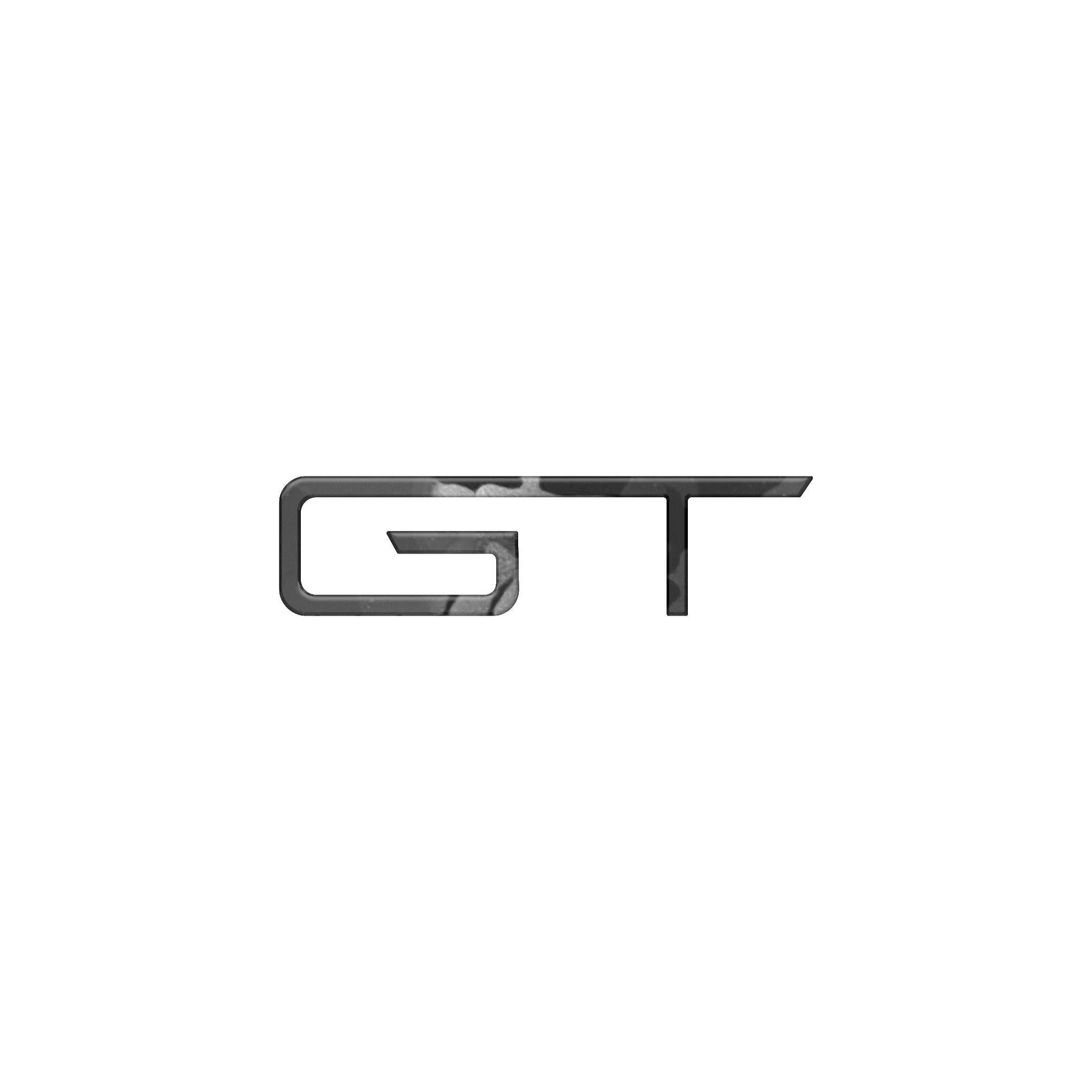 Rear GT Emblem Inserts Fits 2024-2026 Ford Mustang
