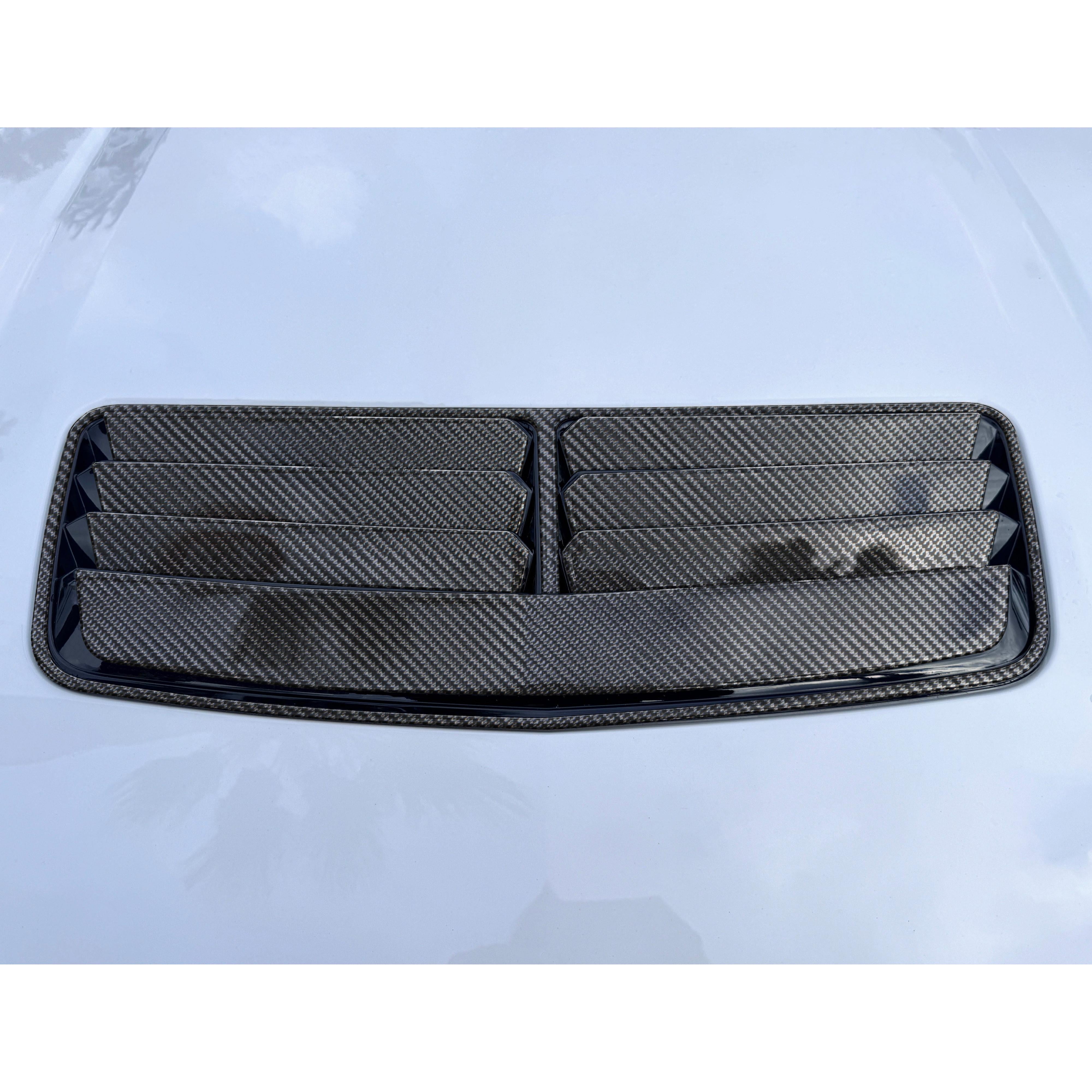 Hood Vent Accent Trim Fits 2024-2026 Ford Mustang