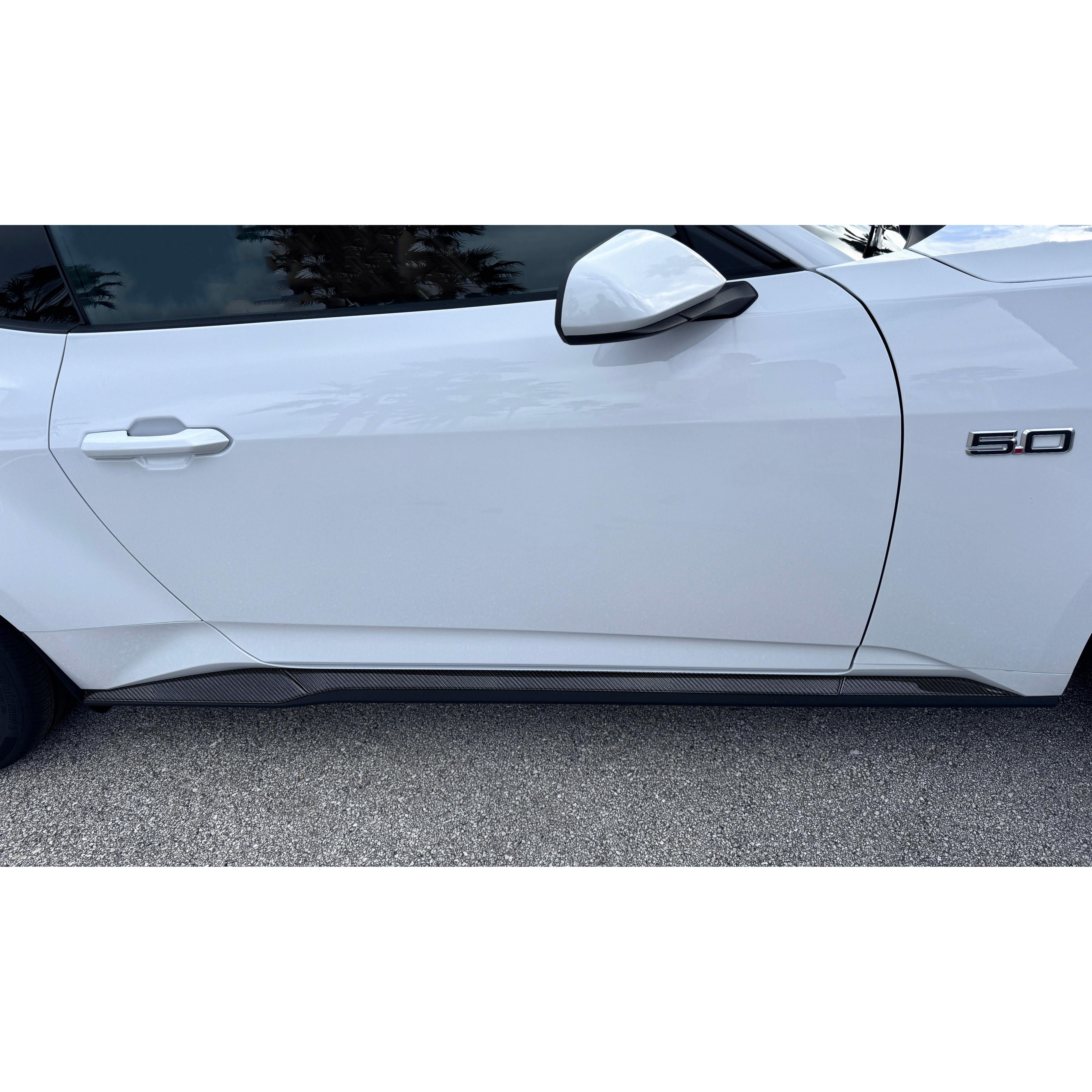 Side Skirt Accent Trim Fits 2024-2026 Ford Mustang