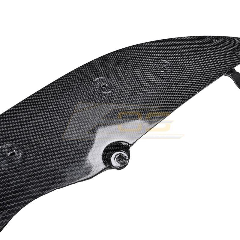 Carbon Fiber Front Splitter Lip W/ Side Skirts | 14-Present BMW F80 M3 - ExtremeOnlineStore