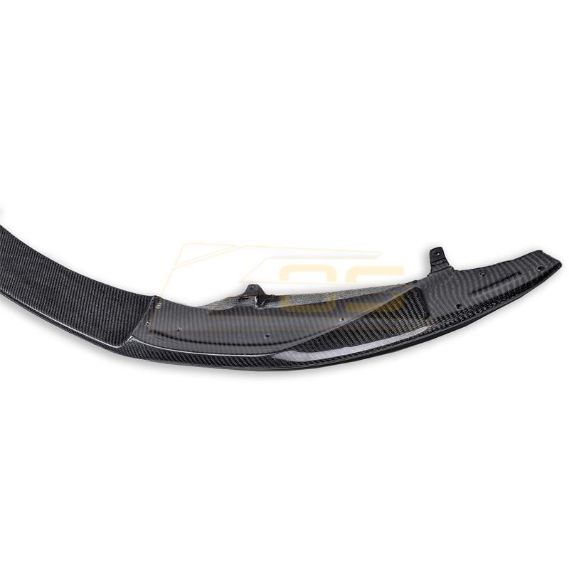 Carbon Fiber Front Splitter Lip W/ Side Skirts | 14-Present BMW F80 M3 - ExtremeOnlineStore
