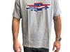 Vintage Chevrolet Men's T-Shirt - Chevy Bowtie/Truck Design - Officially Licensed by GM