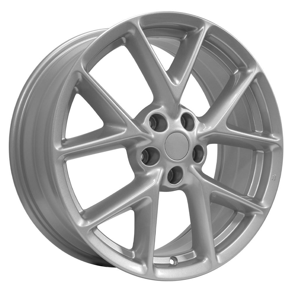 19" Replica NS20 fits Nissan Maxima 19x8 Silver-SR1 Performance