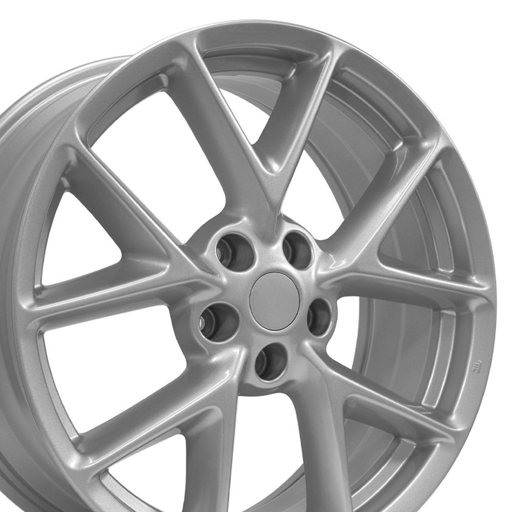 19" Replica NS20 fits Nissan Maxima 19x8 Silver-SR1 Performance