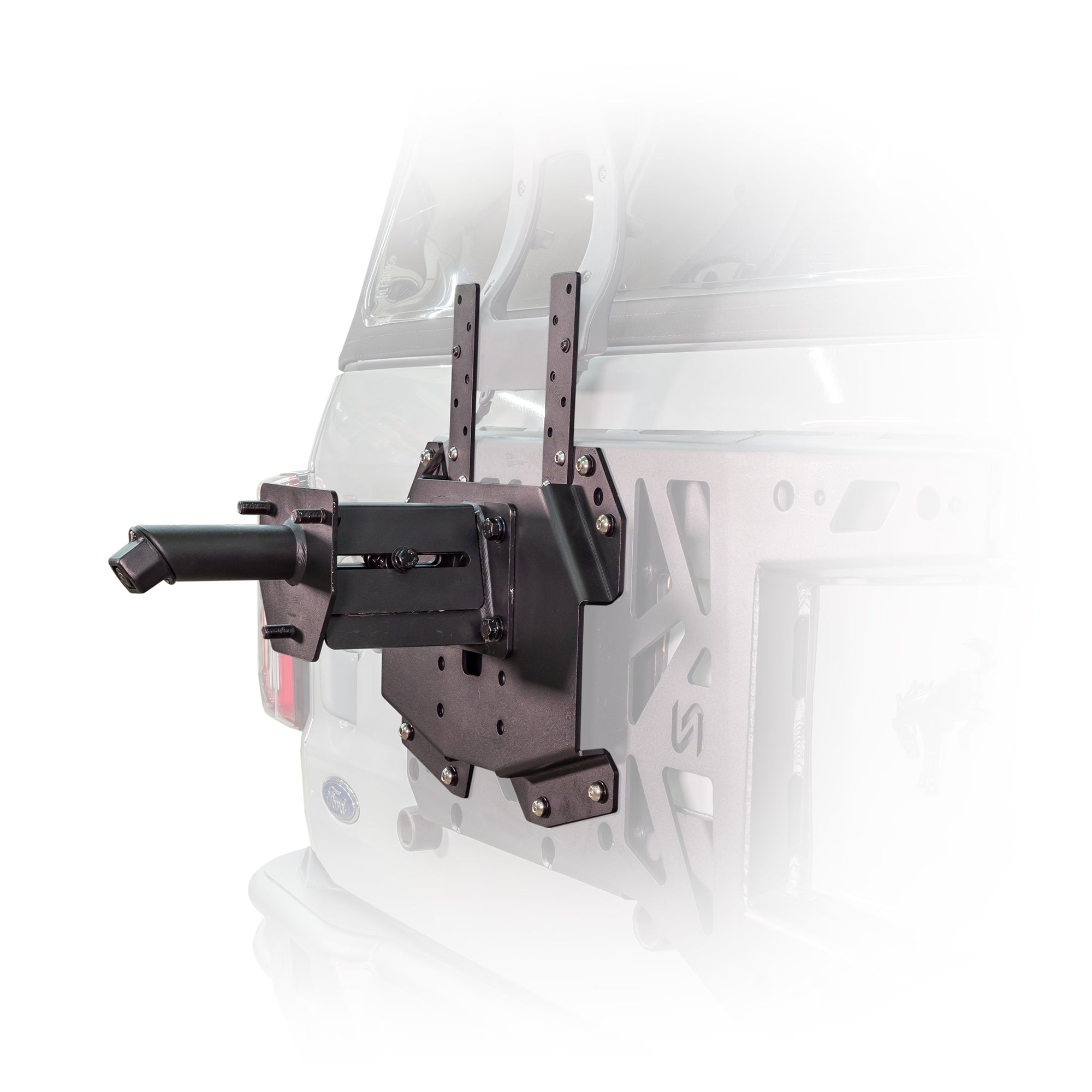 2021+ Ford Bronco Adjustable Tire Carrier & Camera Mount - Turn Offroad