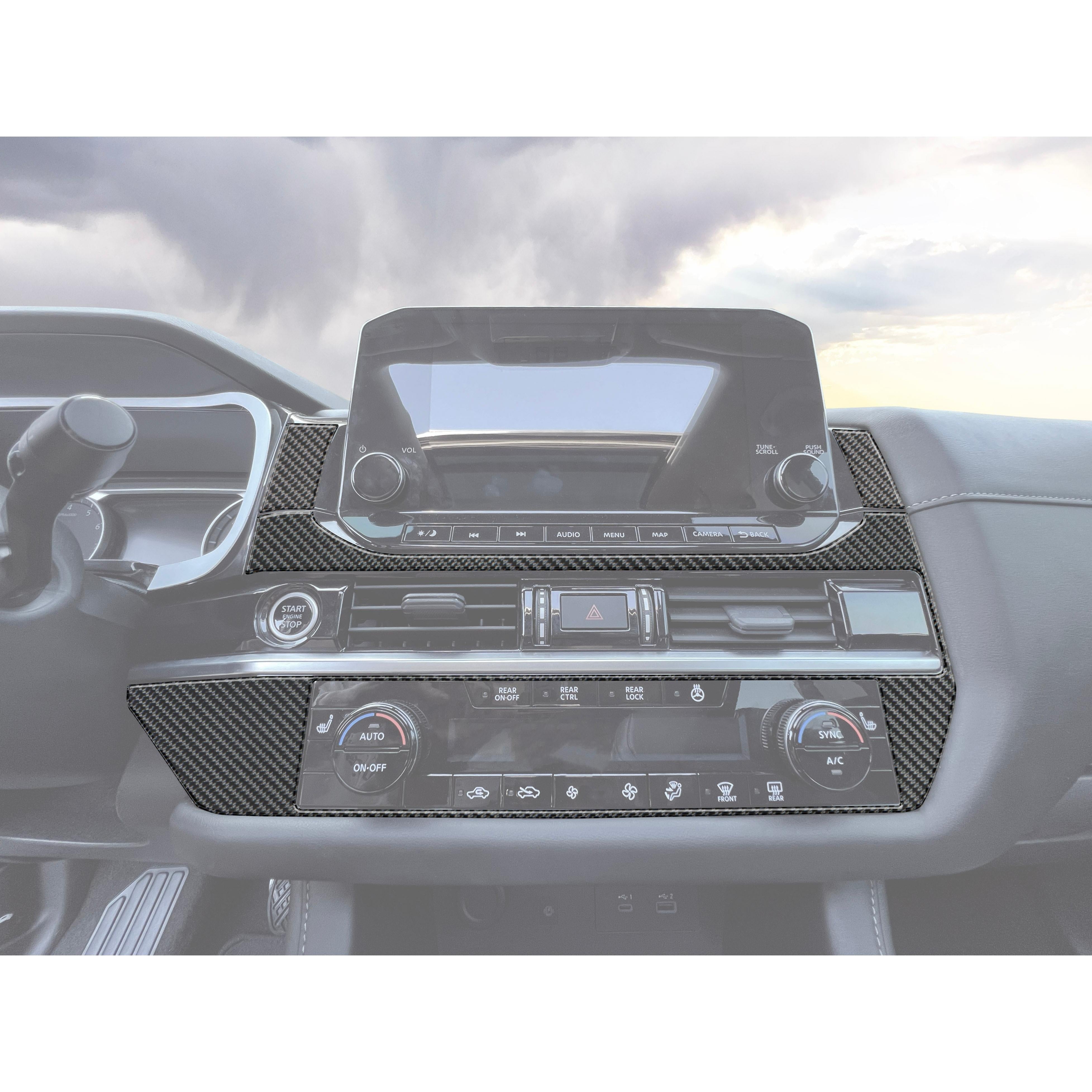 Climate Control Accent Trim Fits 2022-2025 Nissan Pathfinder
