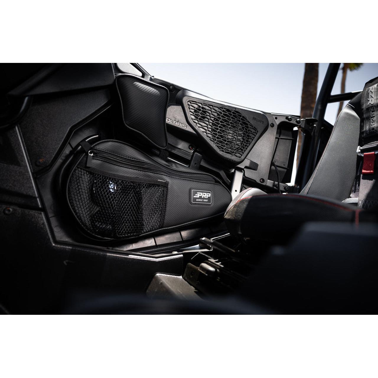 2014-2025 RZR UTV Lower Door Bags with Knee Pads by PRP Seats (Pair)