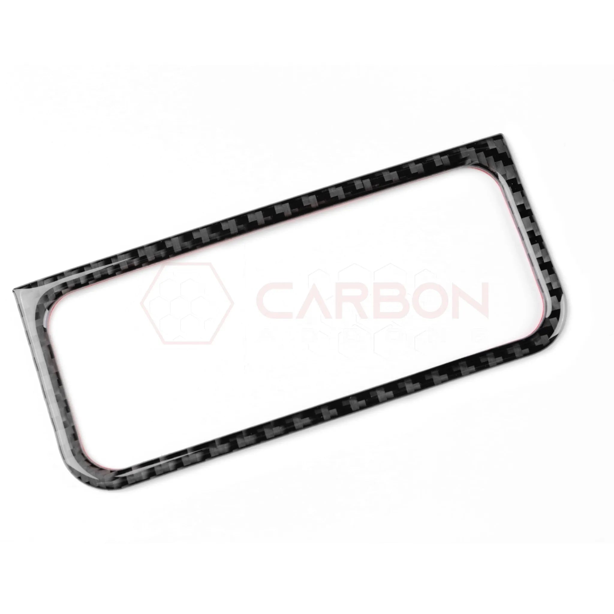 2024+ S650 Mustang Real Carbon Fiber Headlight Control Outer Trim Overlay