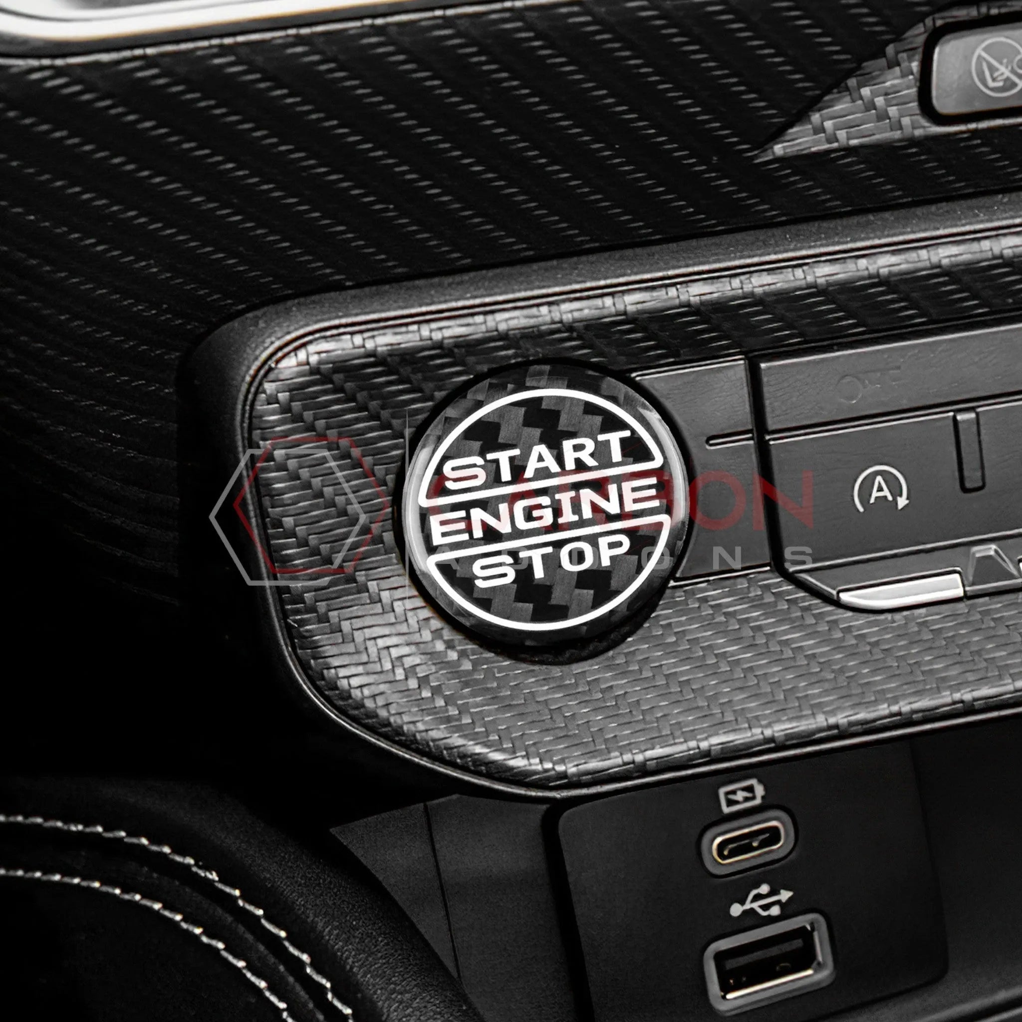 2024+ S650 Mustang Start Stop Button Cover