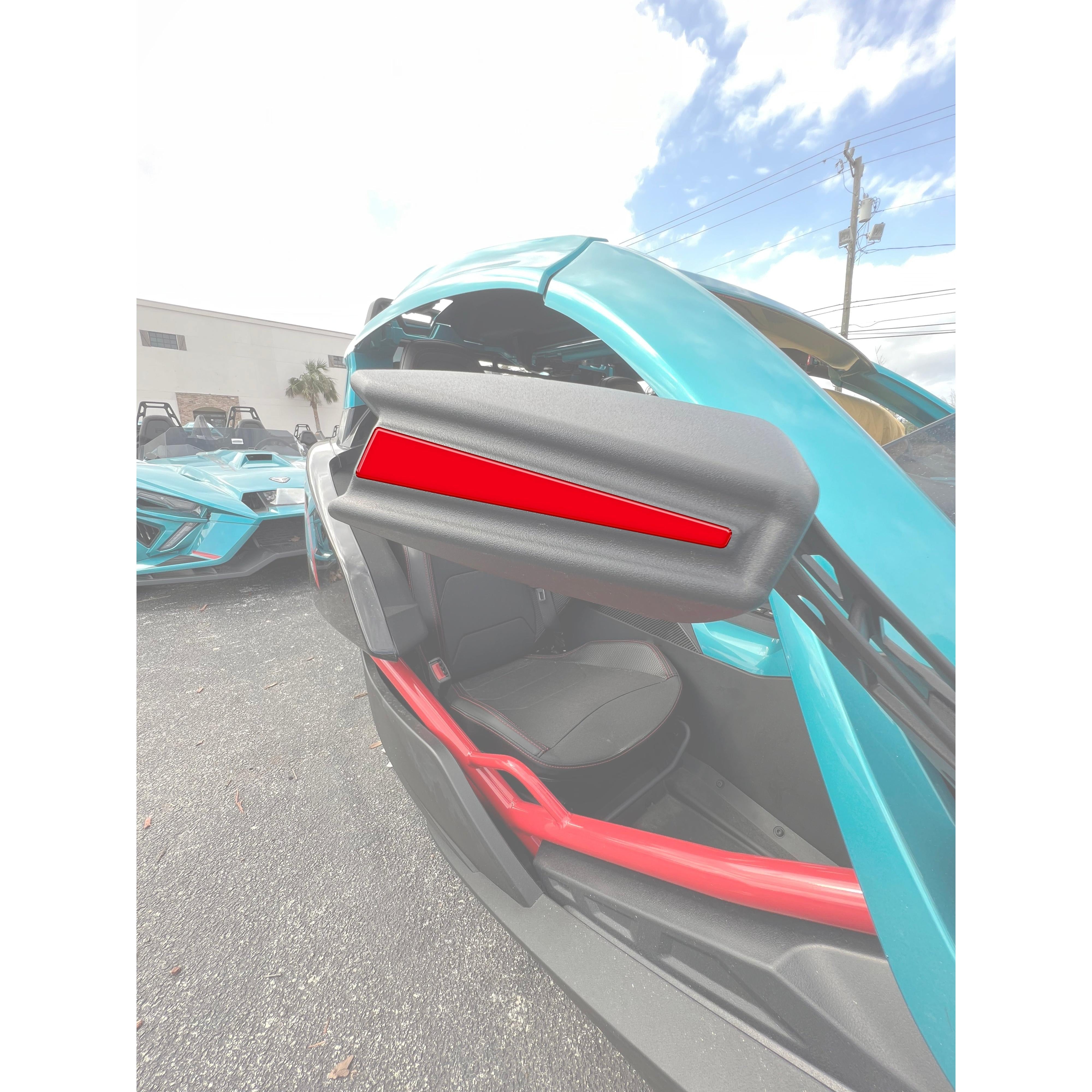Side Mirror Accent Trim Fits 2015-2026 Polaris Slingshot