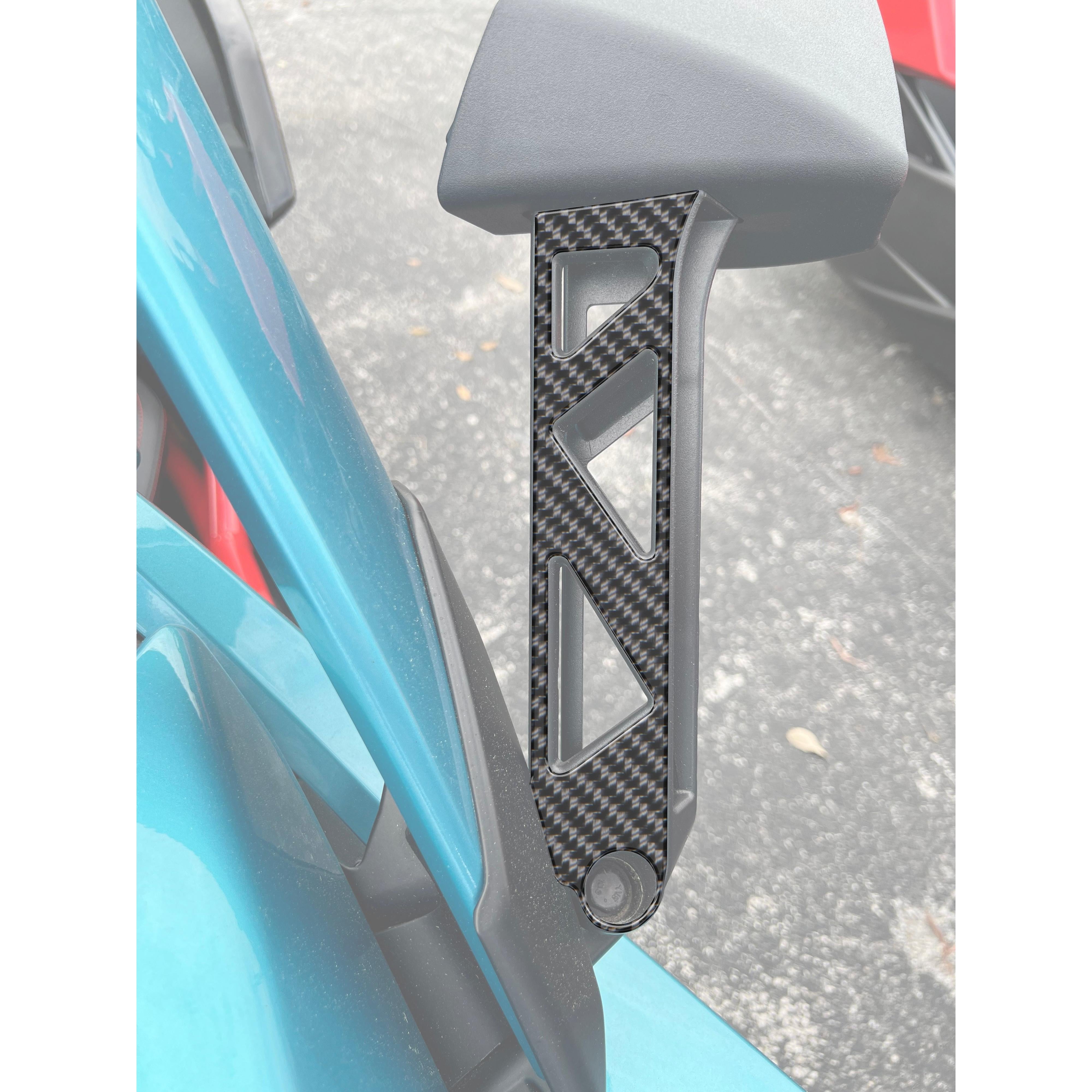 Side View Mirror Arm Accent Trim Fits 2015-2026 Polaris Slingshot