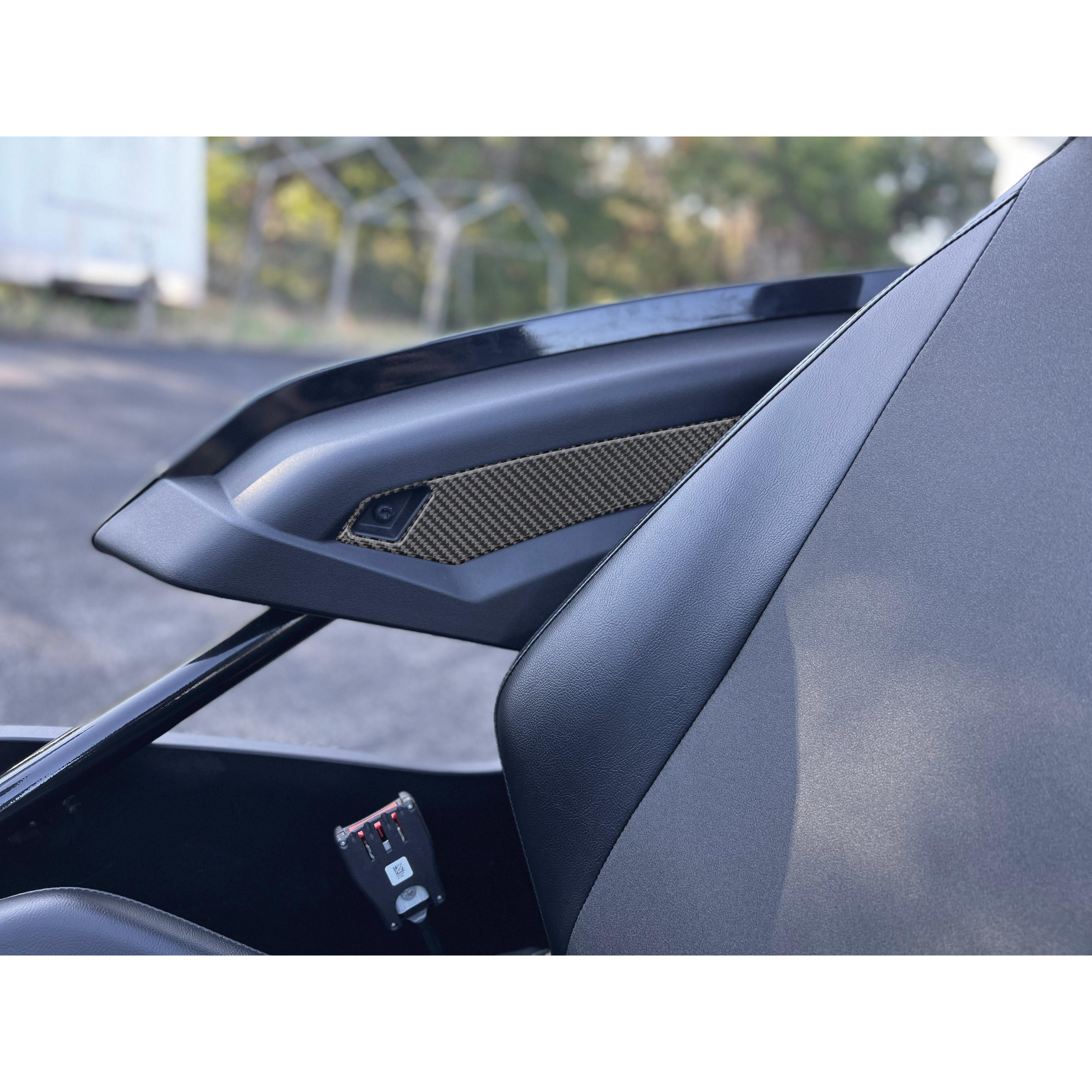 Side Arm Rests Accent Trim Fits 2017-2026 Polaris Slingshot
