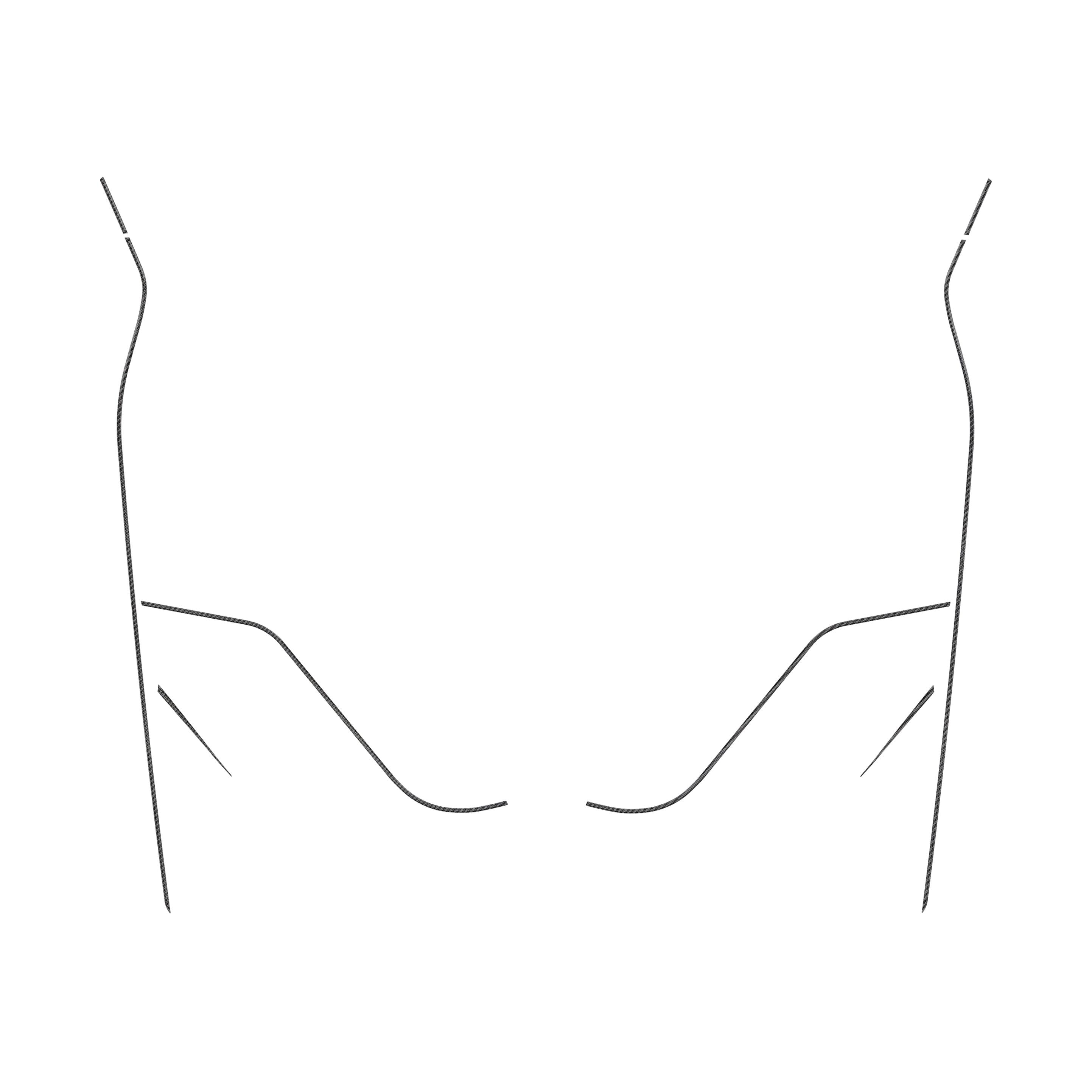 Side Body Lines Accent Trim Fits 2015-2026 Polaris Slingshot