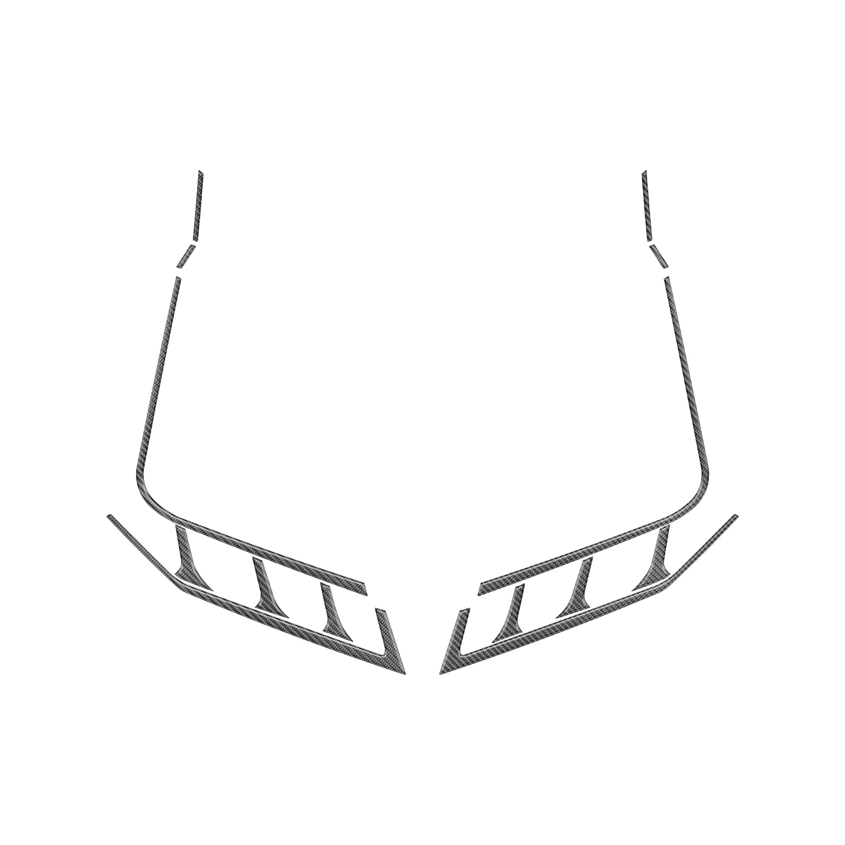 Fender Flare Accent Trim Fits 2015-2016 Polaris Slingshot
