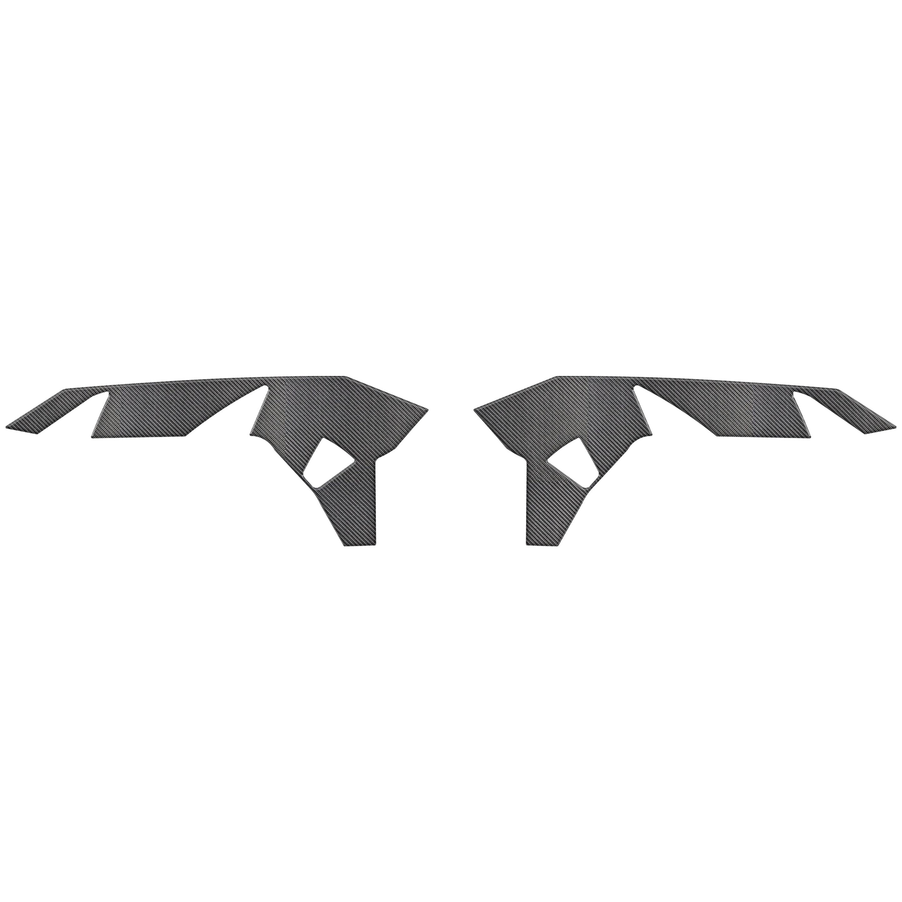 Top Lower Spoiler (End Pieces) Accent Trim Fits 2015-2026 Polaris Slingshot