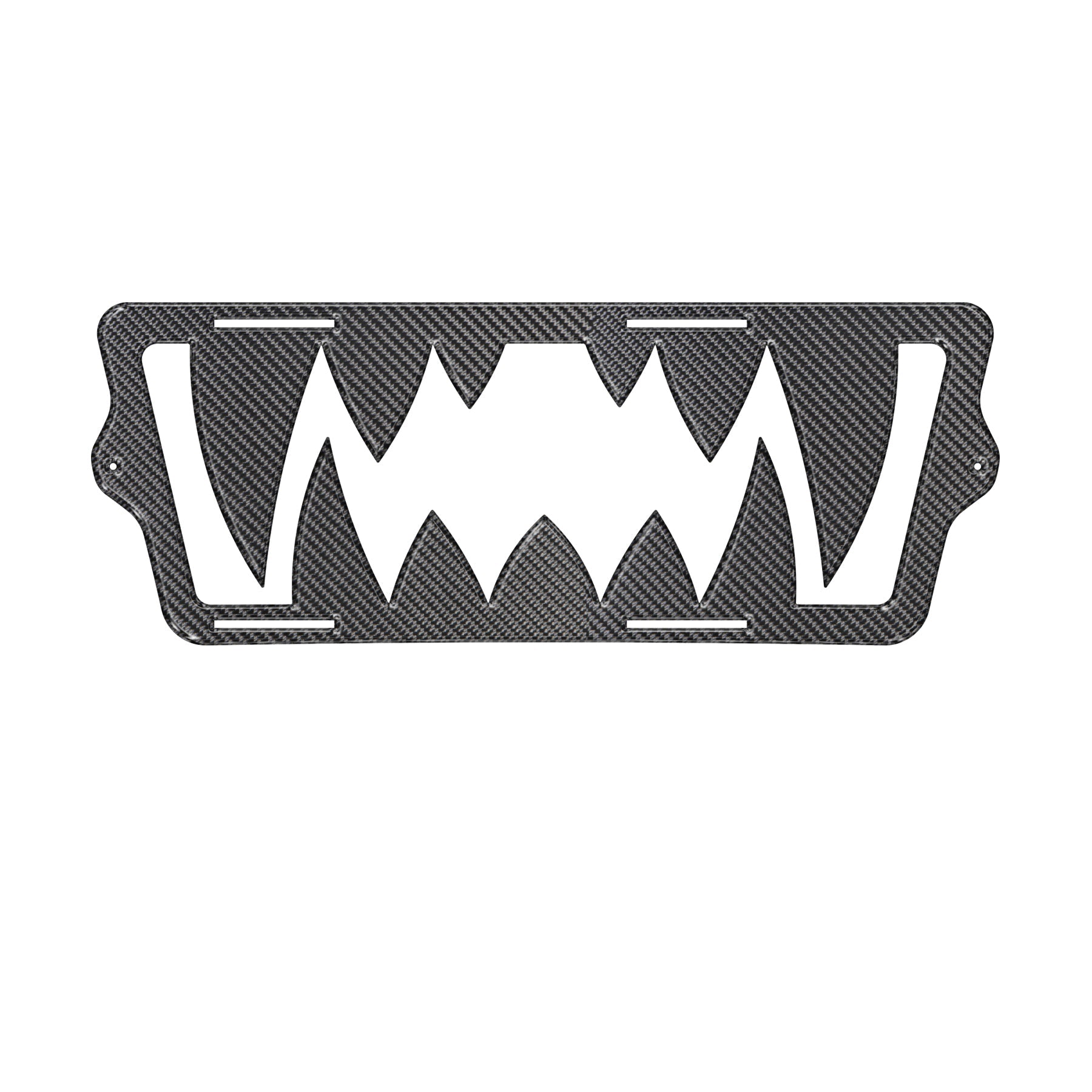 Front Grille w/Teeth Accent Trim Fits 2020-2026 Polaris Slingshot