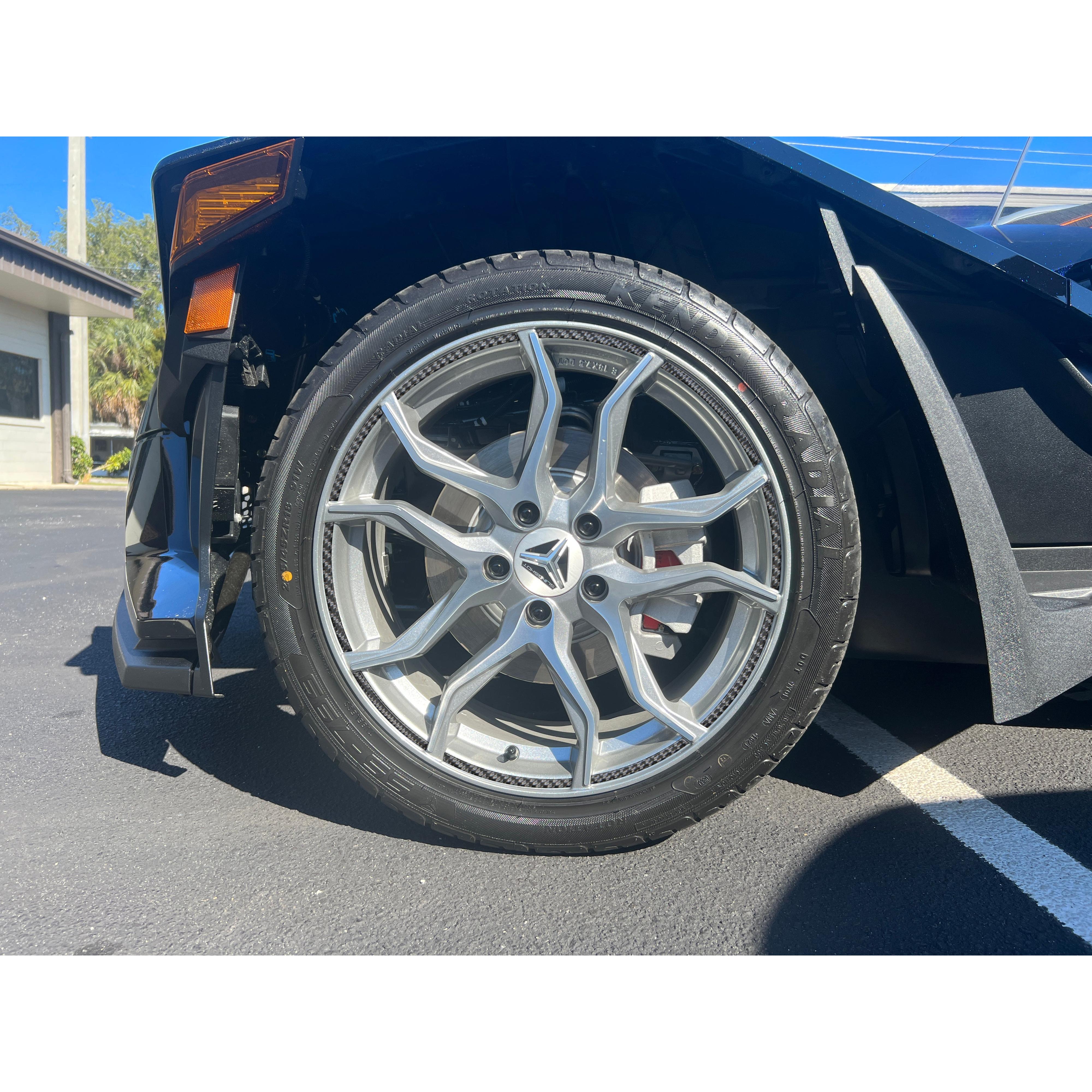 SL Wheel Outer Accent Trim Fits 2020-2026 Polaris Slingshot