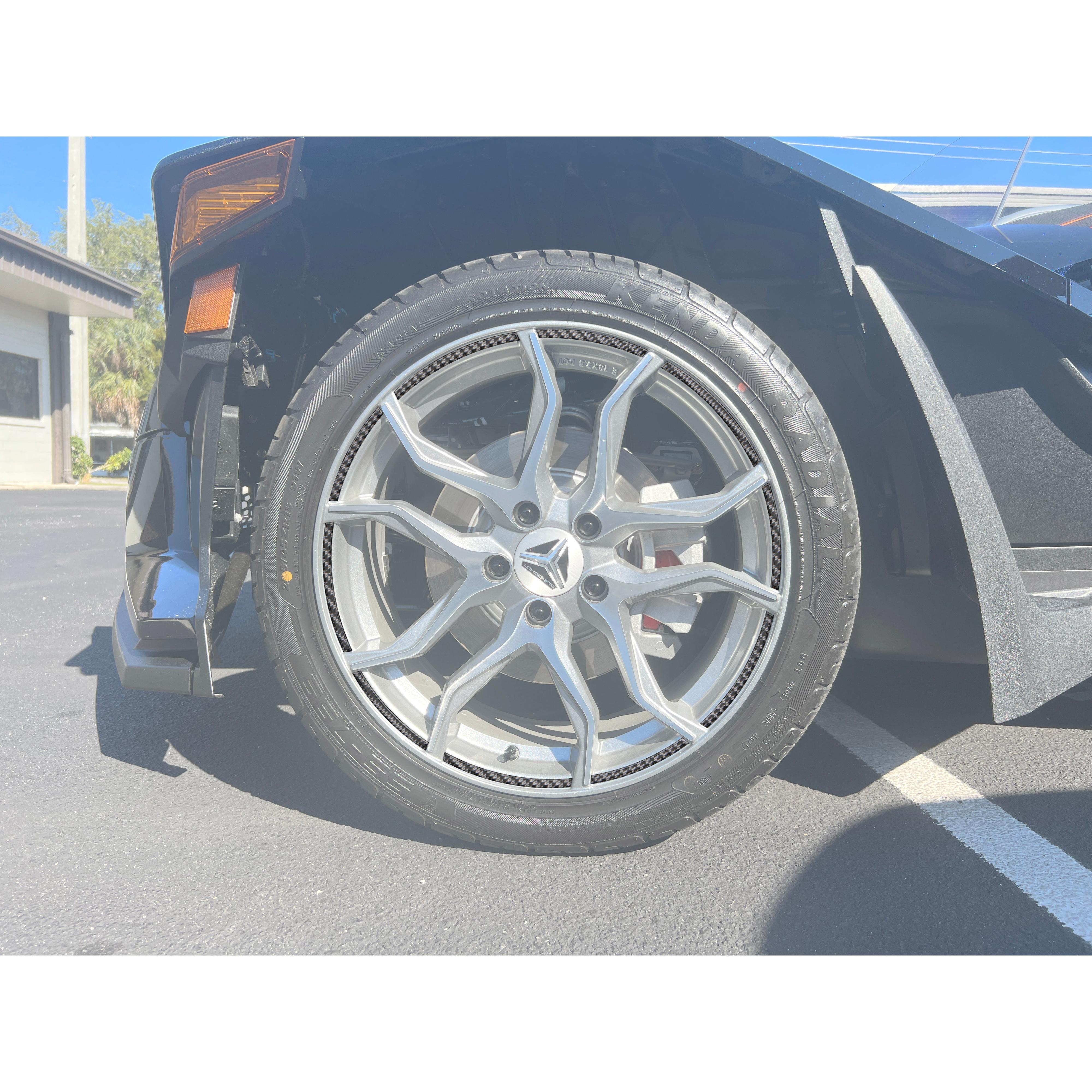 SL Wheel Outer Accent Trim Fits 2020-2026 Polaris Slingshot