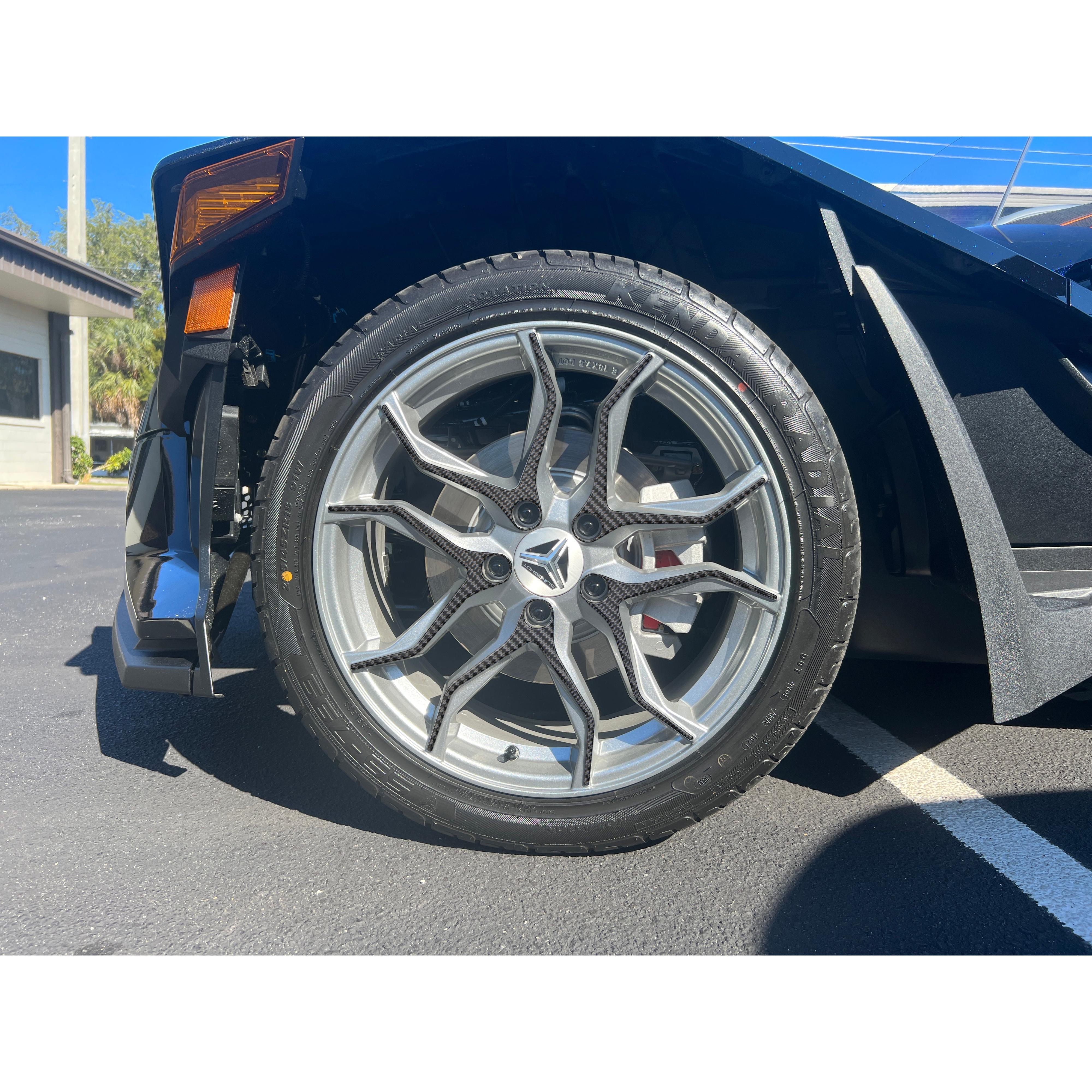 SL Wheel Inner Accent Trim Fits 2020-2026 Polaris Slingshot