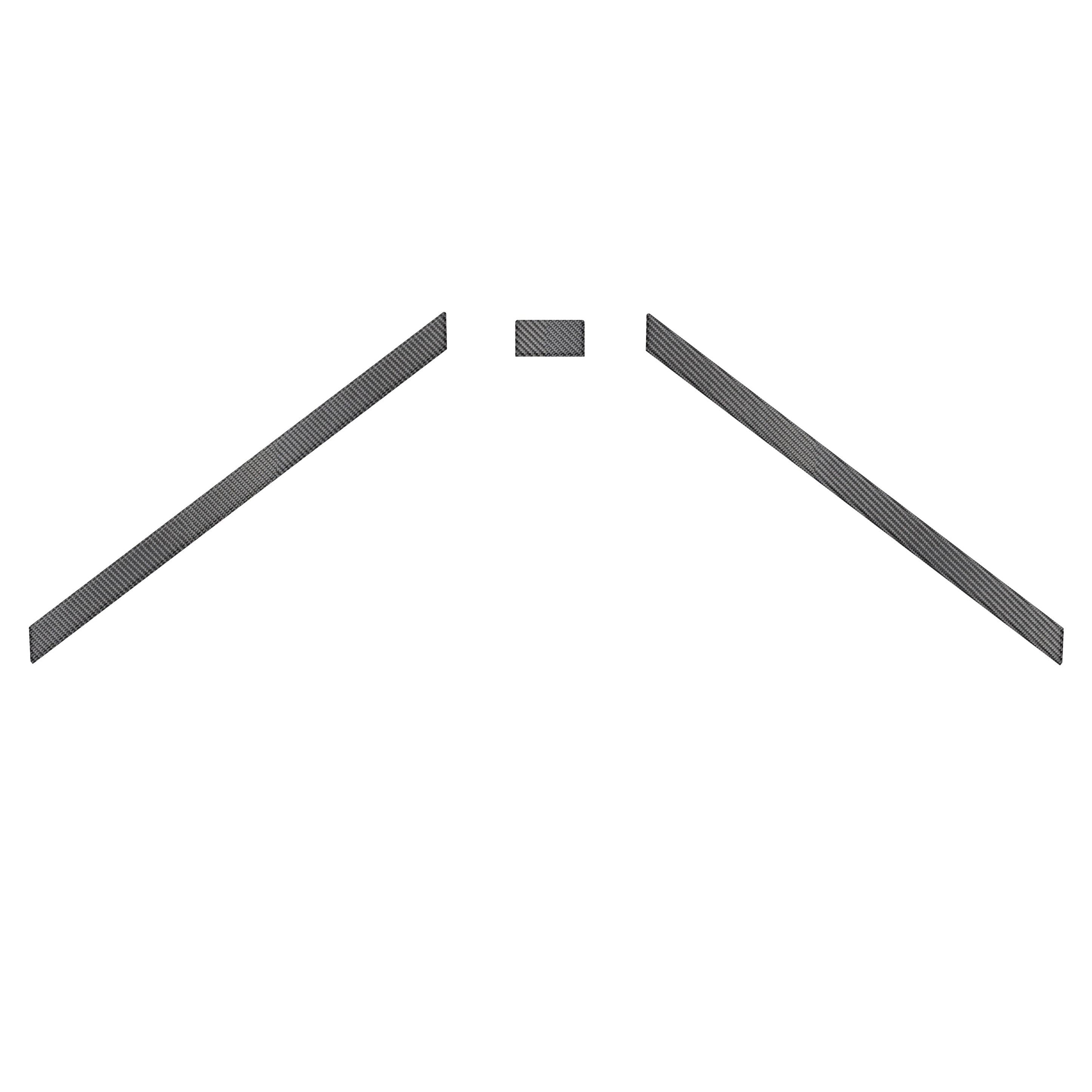 GT3/GTS-C Wing Accent Trim Fits 2015-2021 Polaris Slingshot