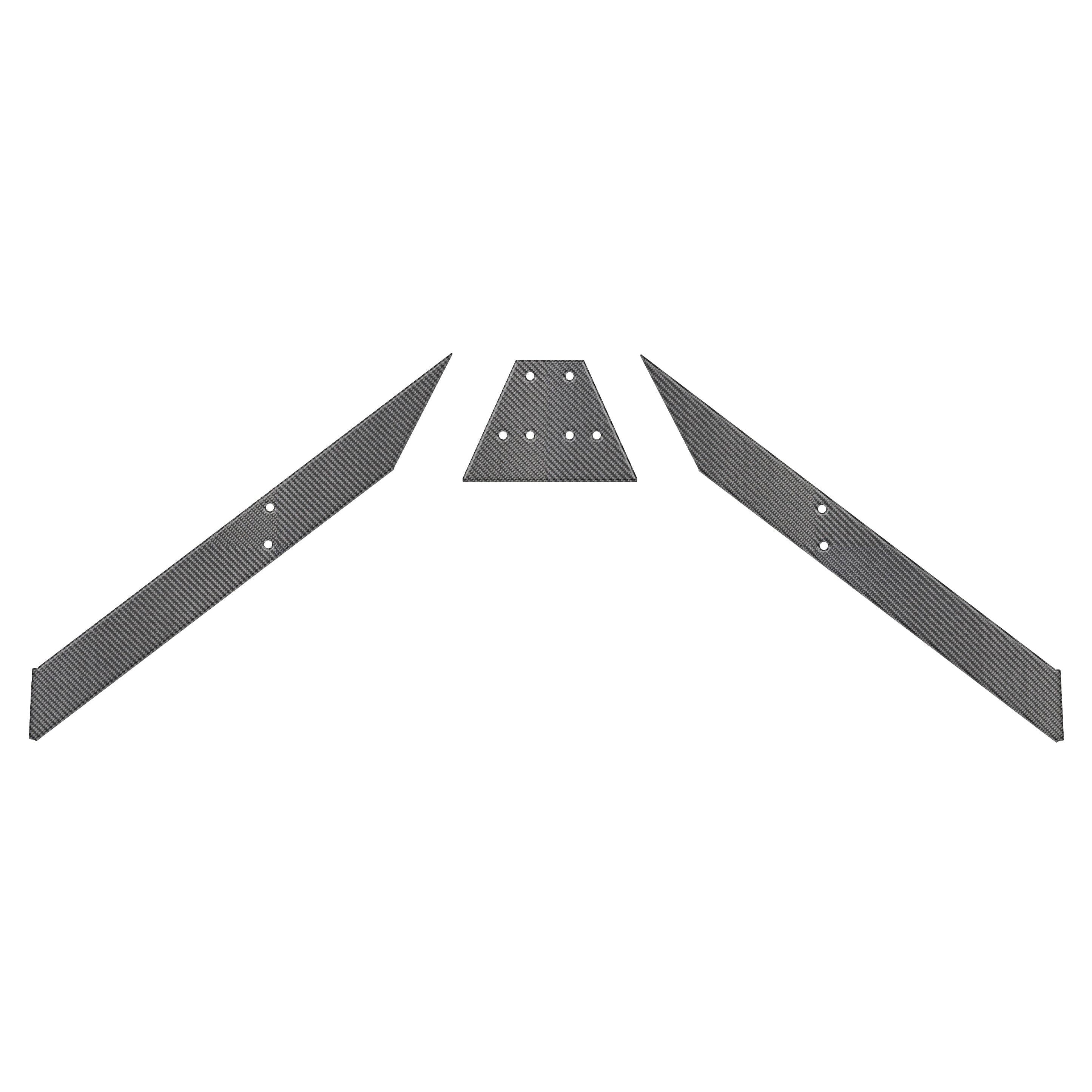 GT3/GTS-C Wing Accent Trim Fits 2015-2021 Polaris Slingshot