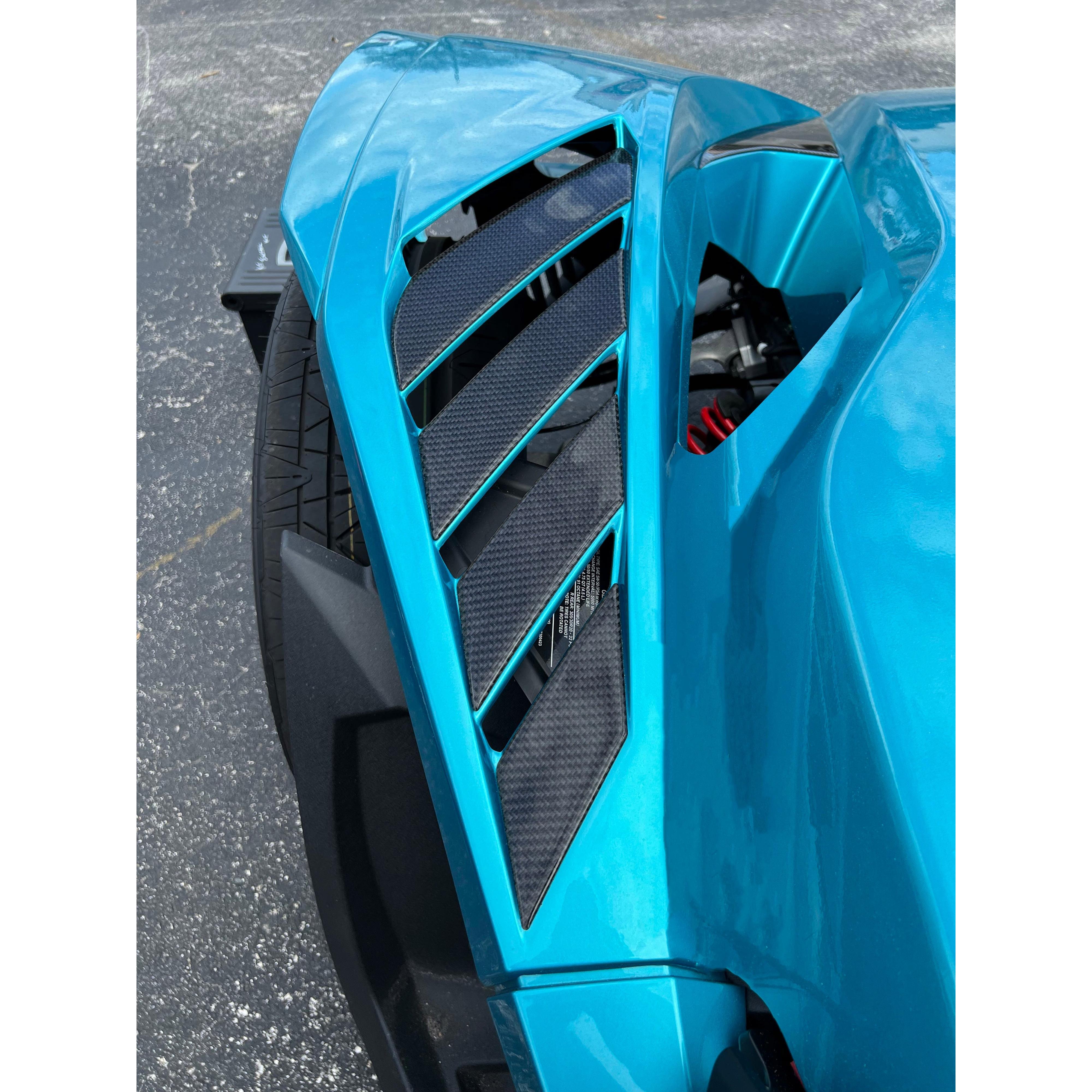 Hood Louver Accent Trim Fits 2022-2026 Polaris Slingshot R
