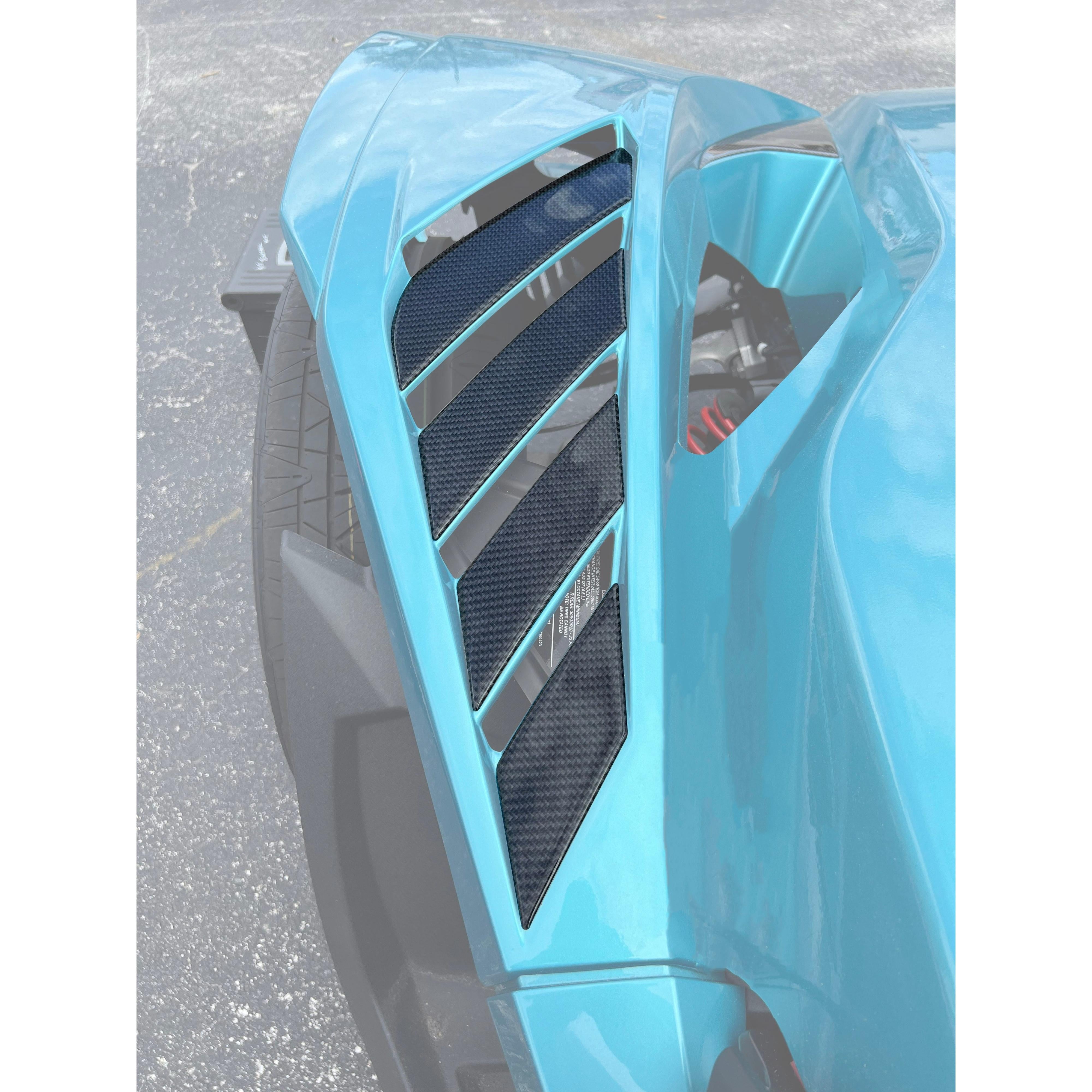 Hood Louver Accent Trim Fits 2022-2026 Polaris Slingshot R