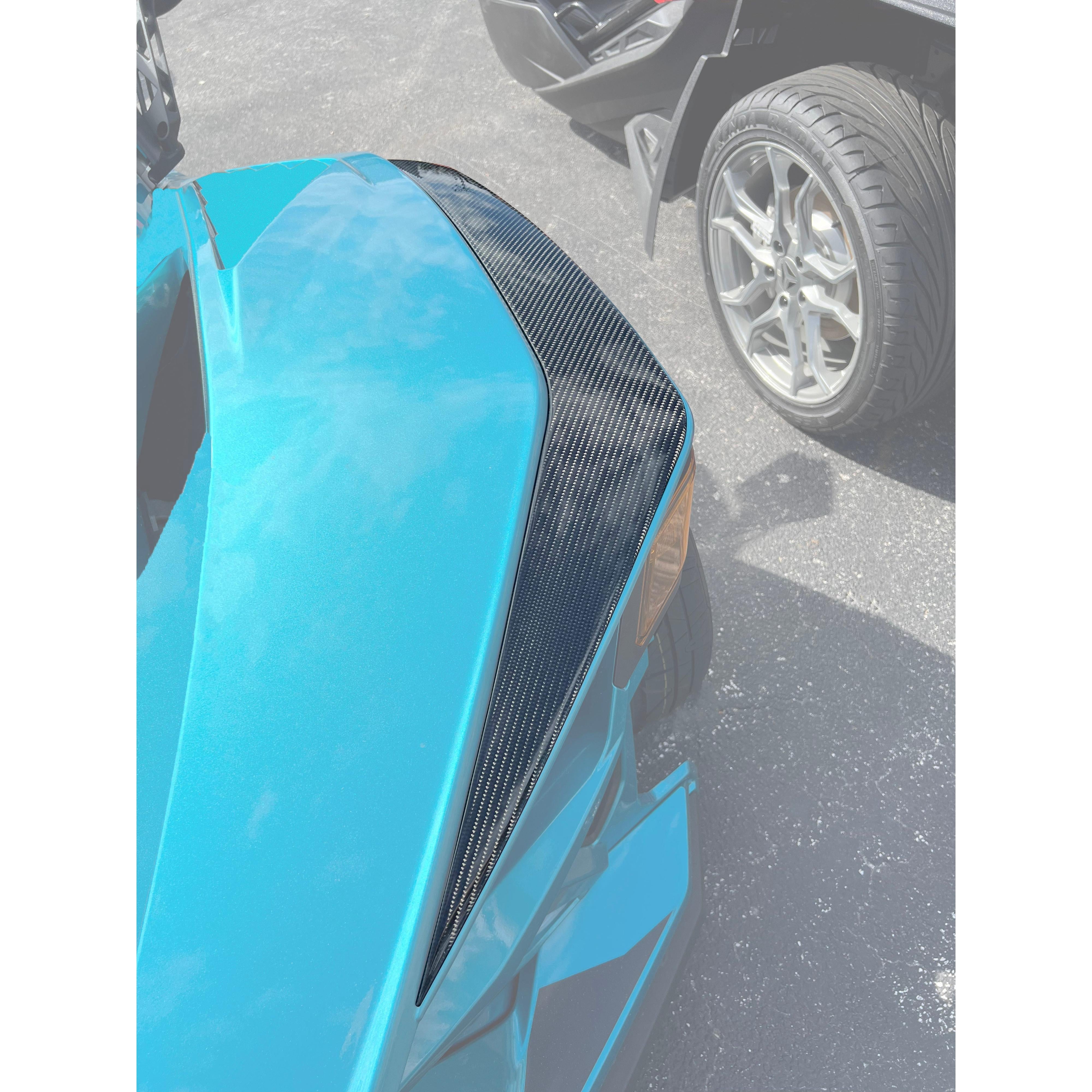Outer Hood Accent Trim Fits 2022-2026 Polaris Slingshot R