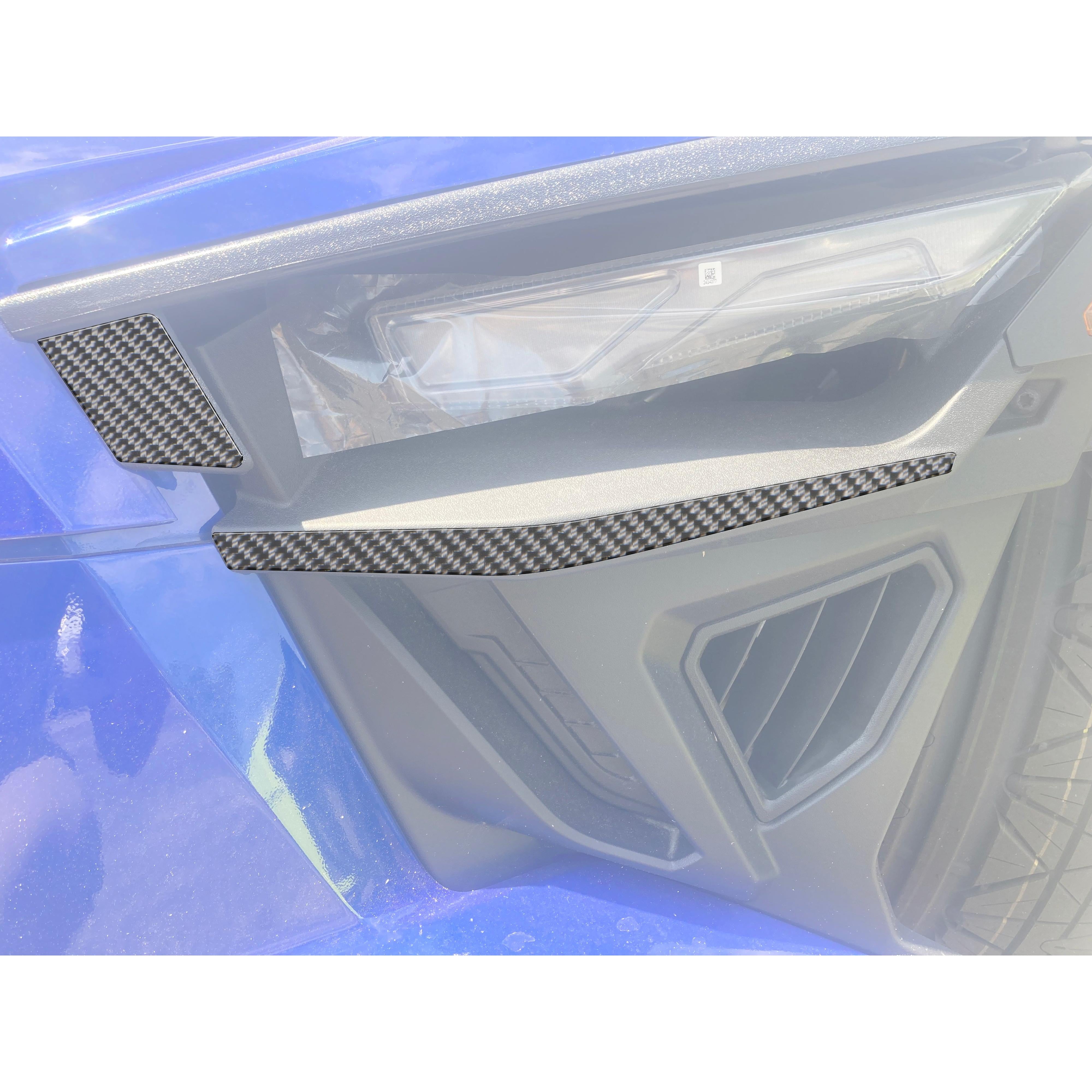 Headlight Lower Accent Trim Fits 2015-2026 Polaris Slingshot