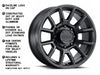 950B Gauge Modern Split Spoke Raceline Wheel - Satin Black