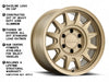 952BZ Aero HD Multi-Spoke Raceline Wheel - Bronze