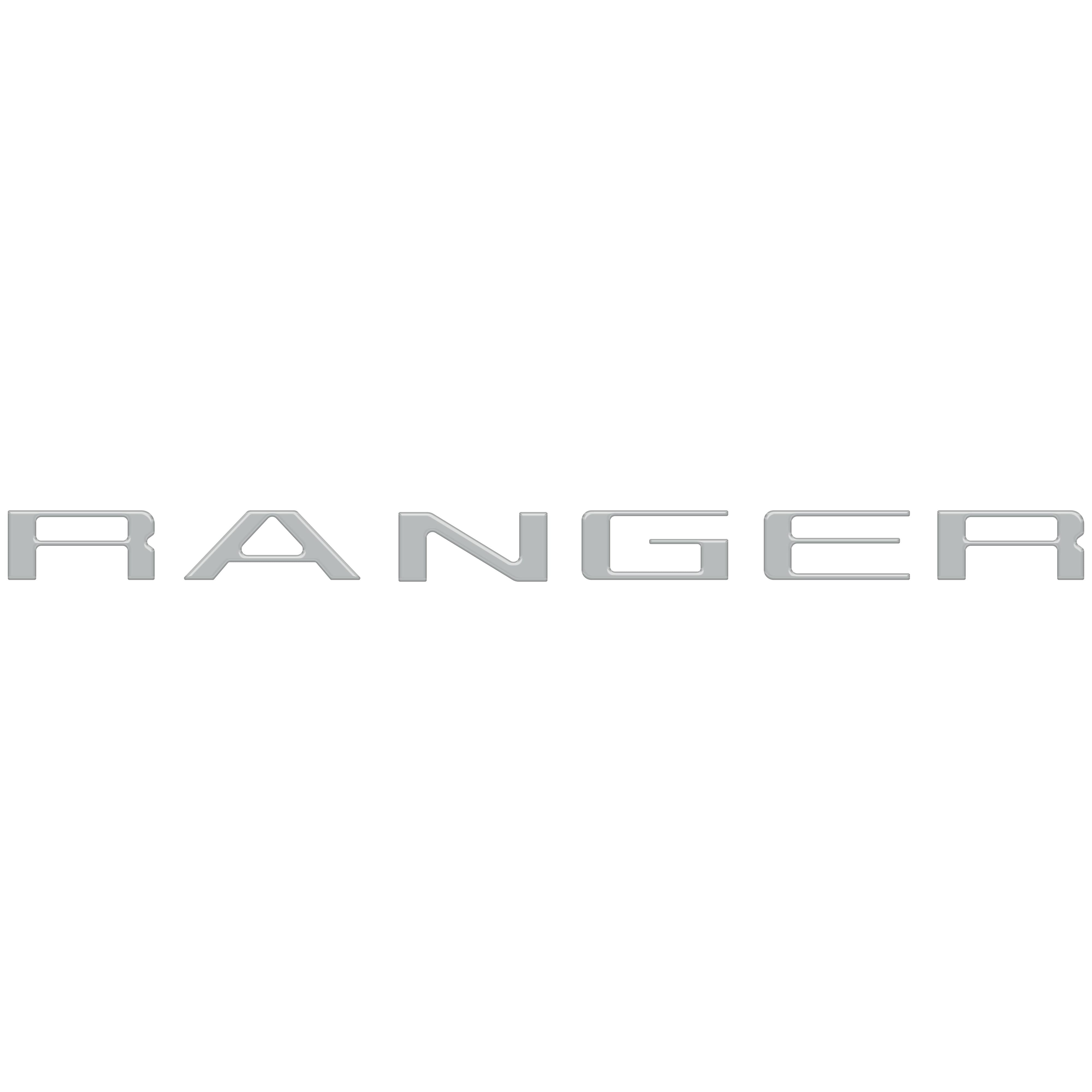 Tailgate Letter Inserts Fits 2019-2023 Ford Ranger