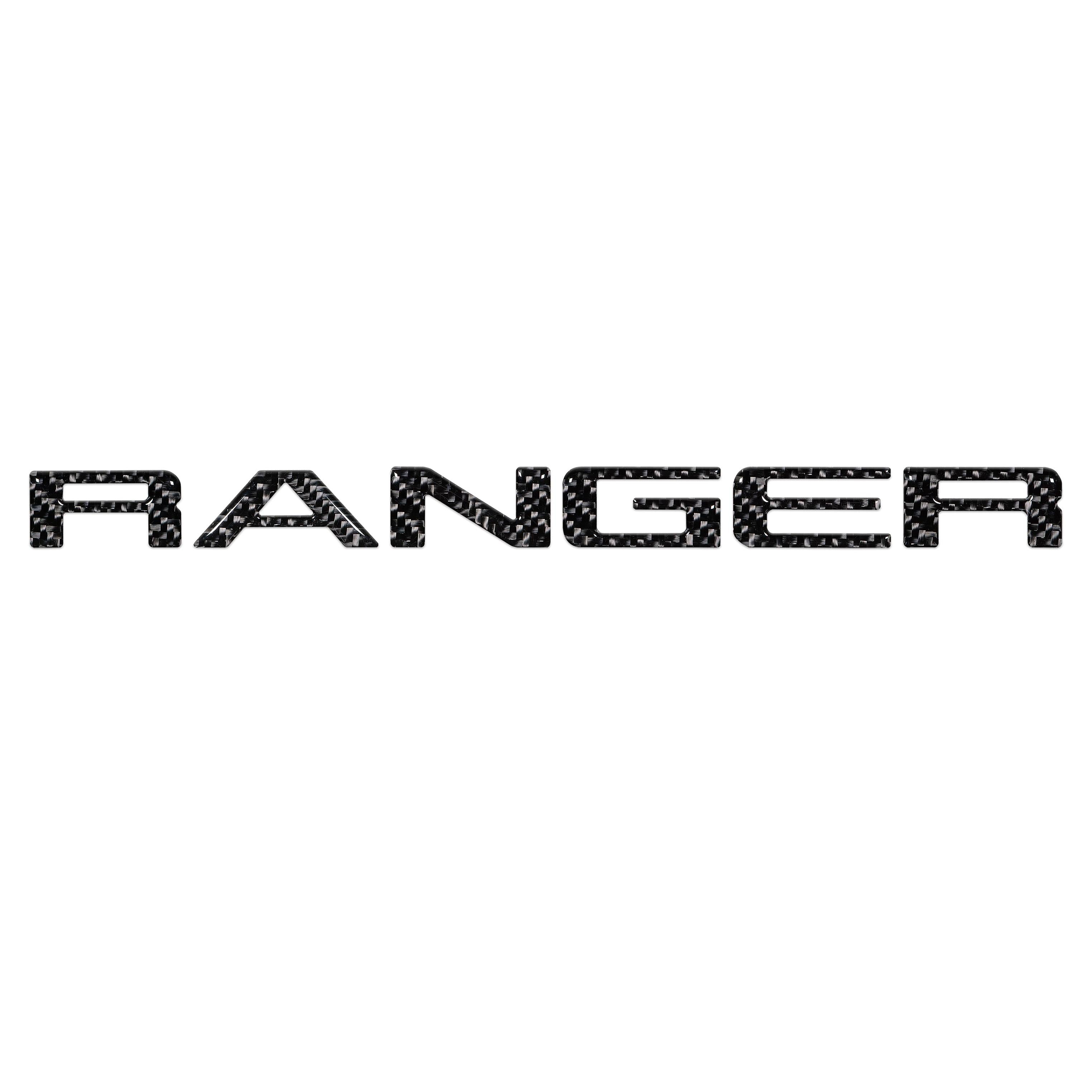 Front Grille Inserts Letter Inserts Fits 2019-2023 Ford Ranger