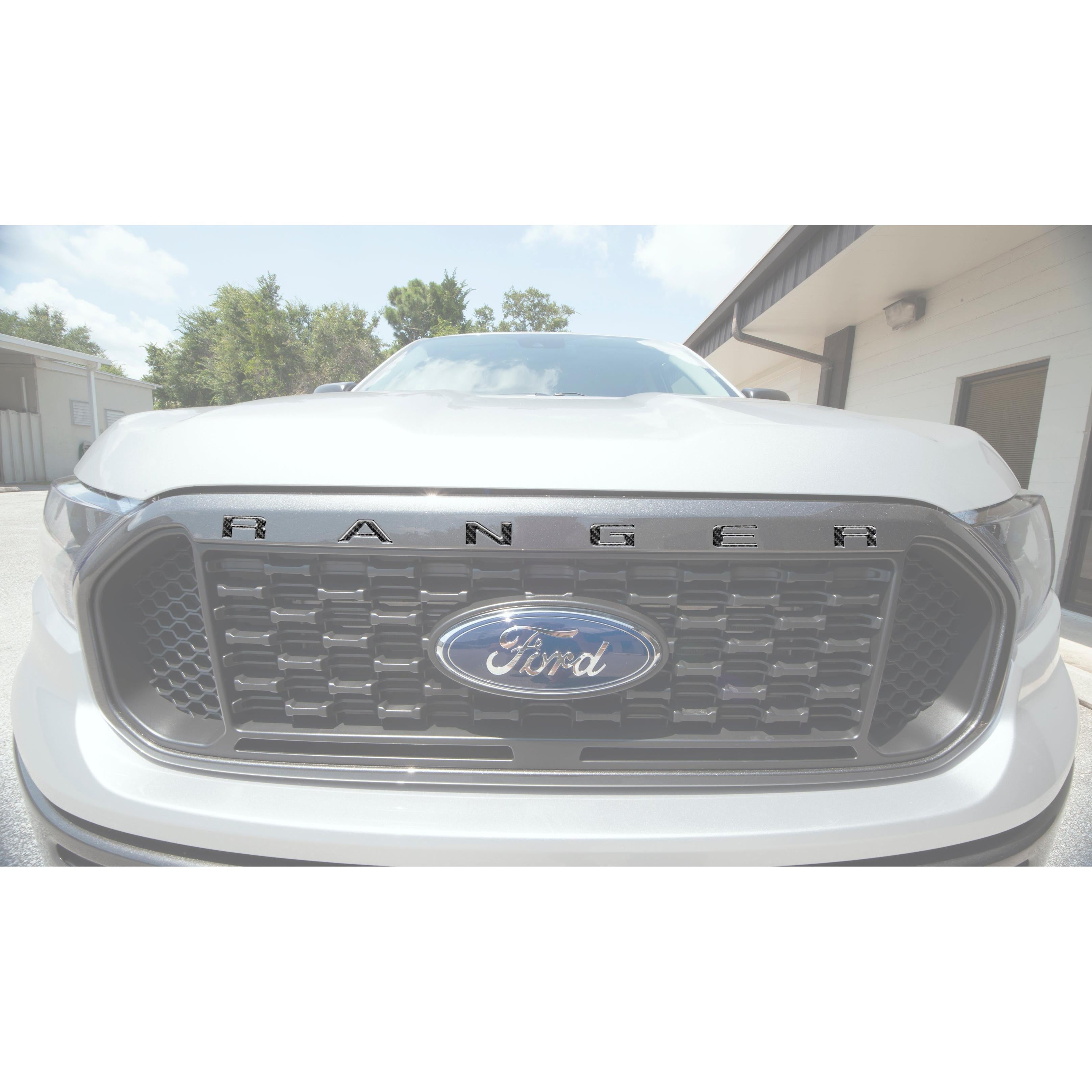 Front Grille Inserts Letter Inserts Fits 2019-2023 Ford Ranger