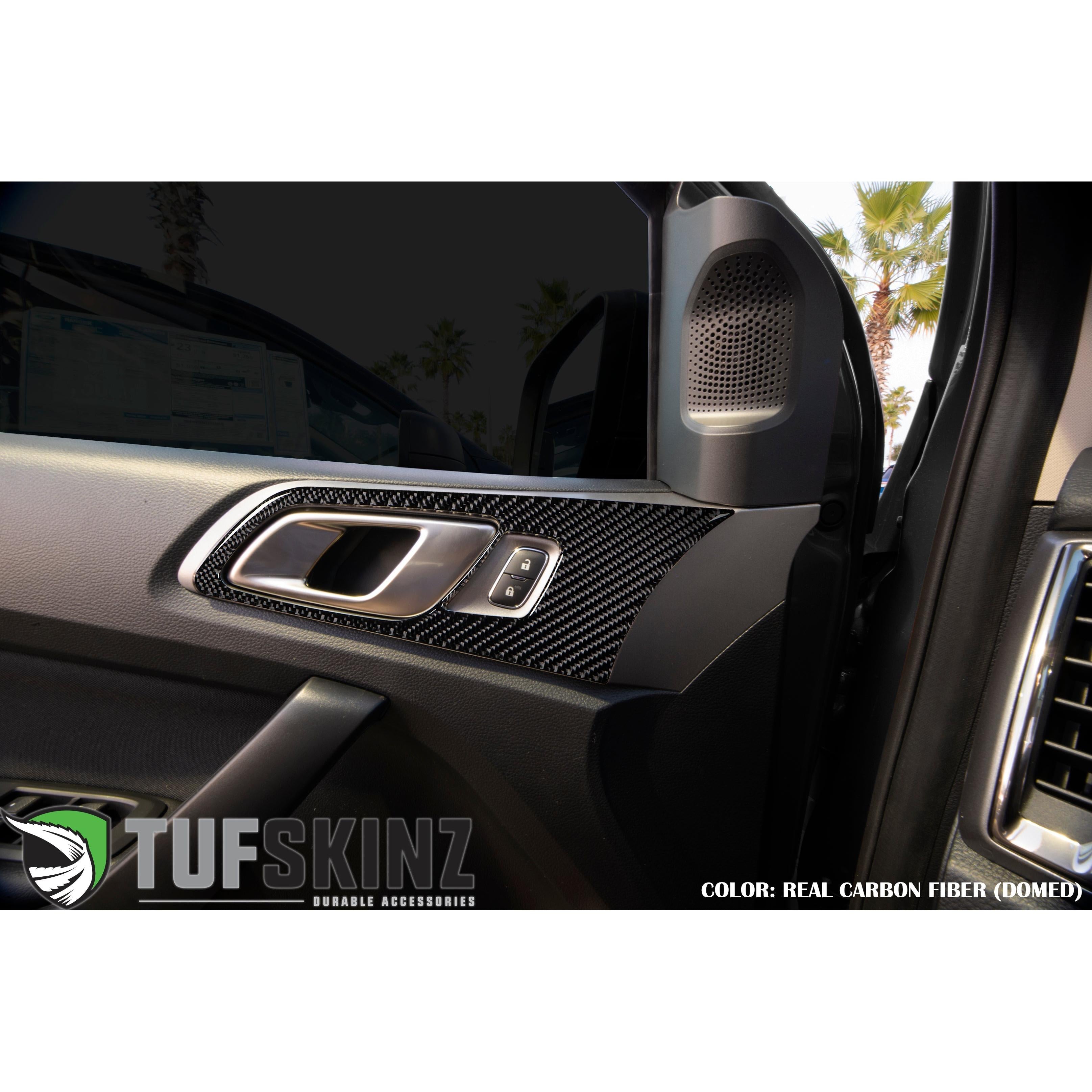 Door Handle Surround Accent Overlays Fits 2019-2023 Ford Ranger SuperCrew