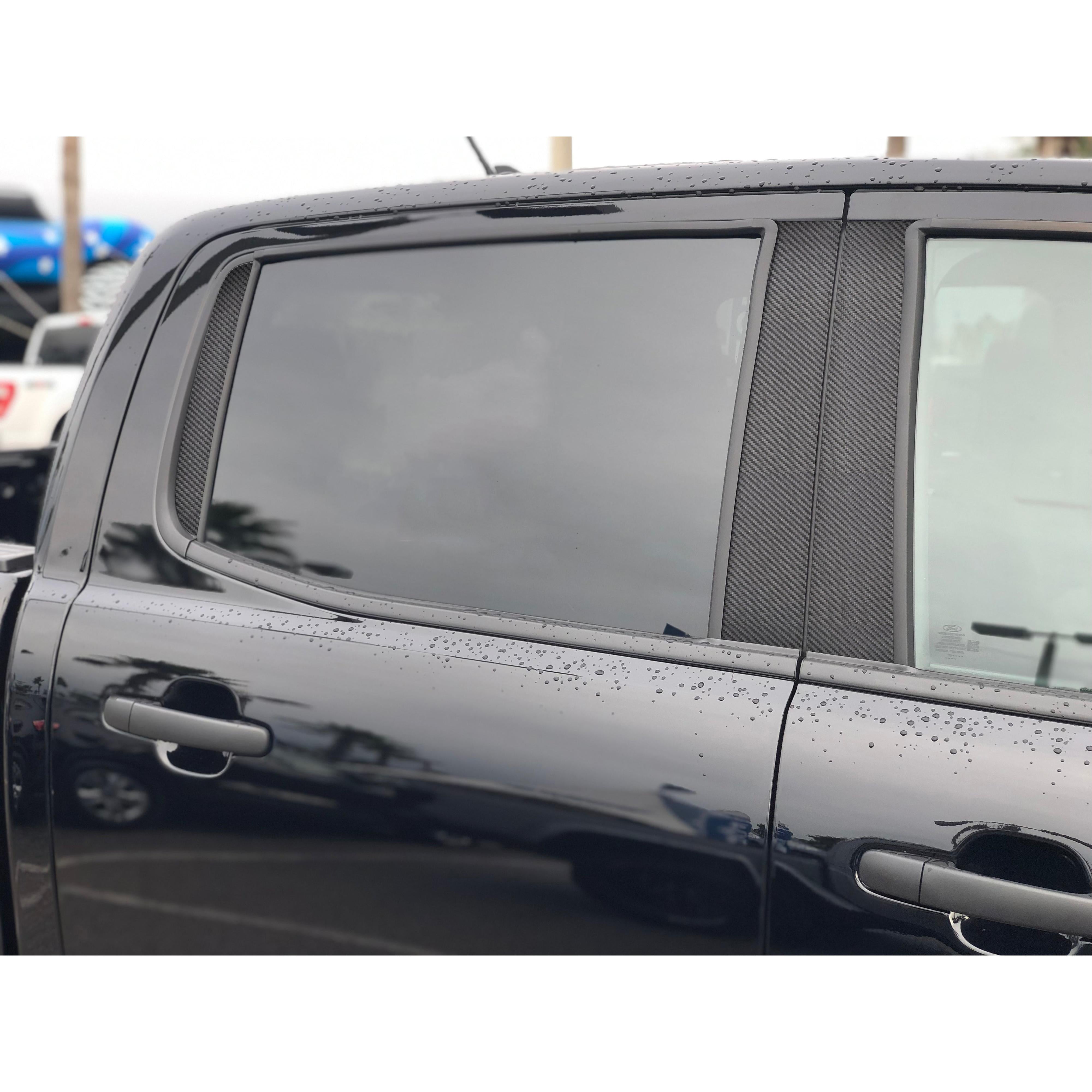 Door Pillar (B+C) Overlays Fits 2019-2023 Ford Ranger SuperCrew