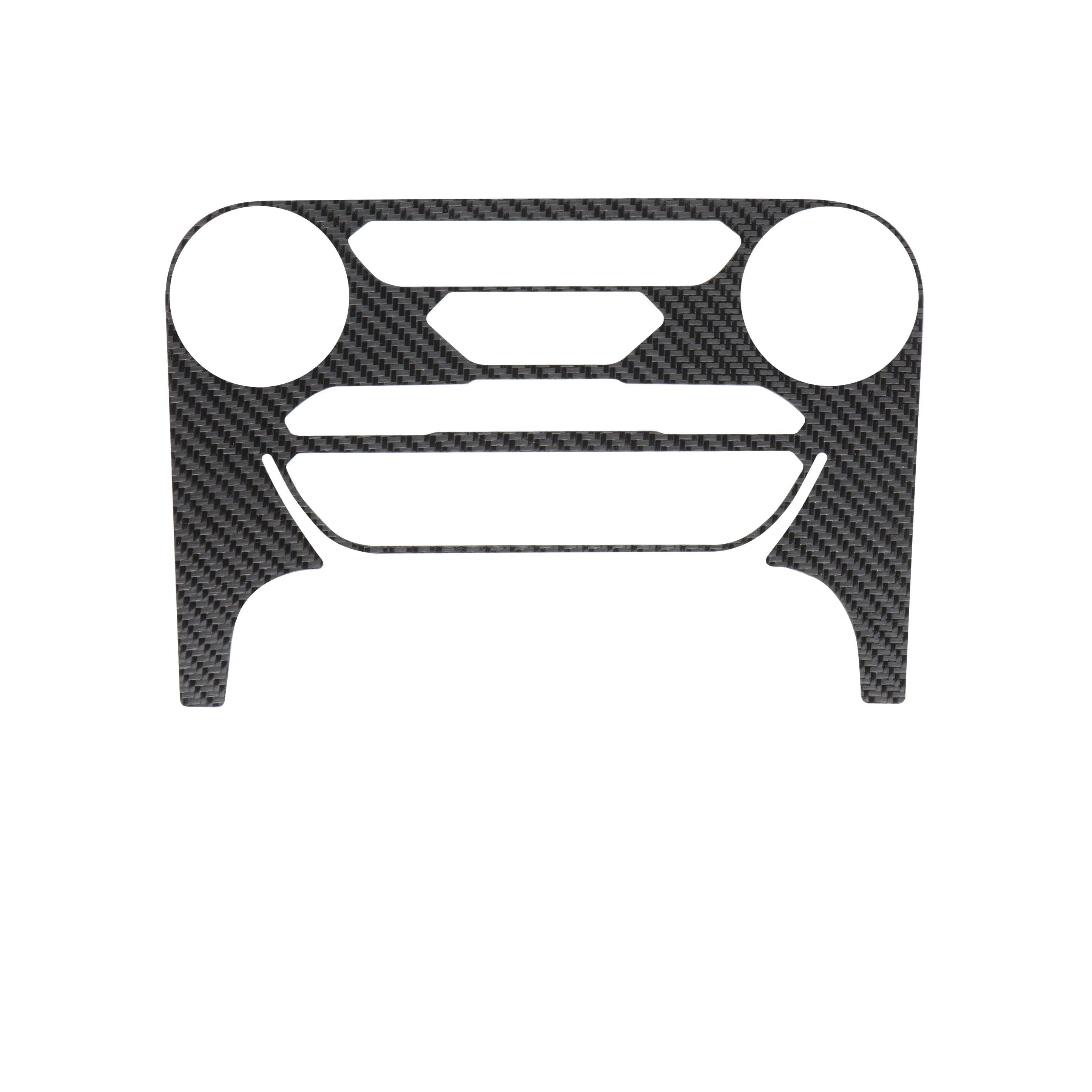 Climate Control Accent Overlay Fits 2019-2023 Ford Ranger