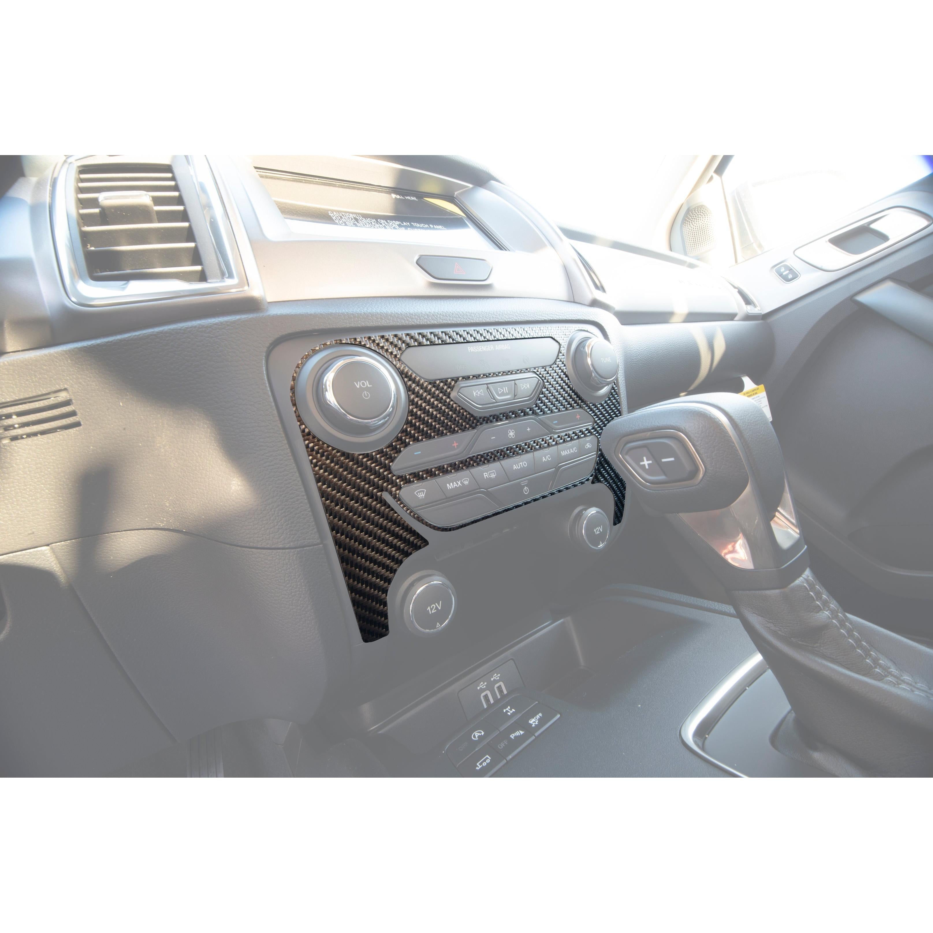 Climate Control Accent Overlay Fits 2019-2023 Ford Ranger