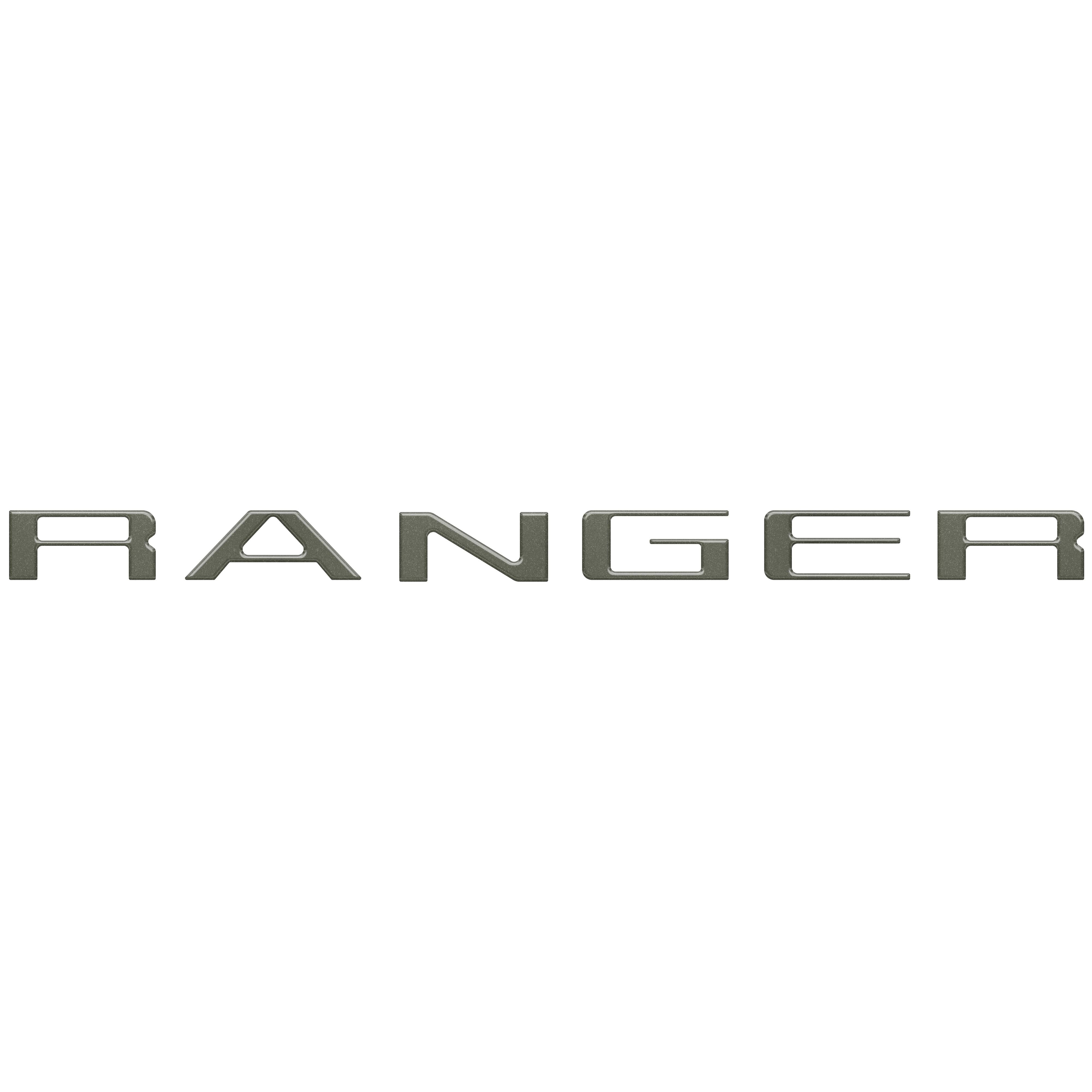 Tailgate Letter Inserts Fits 2019-2023 Ford Ranger