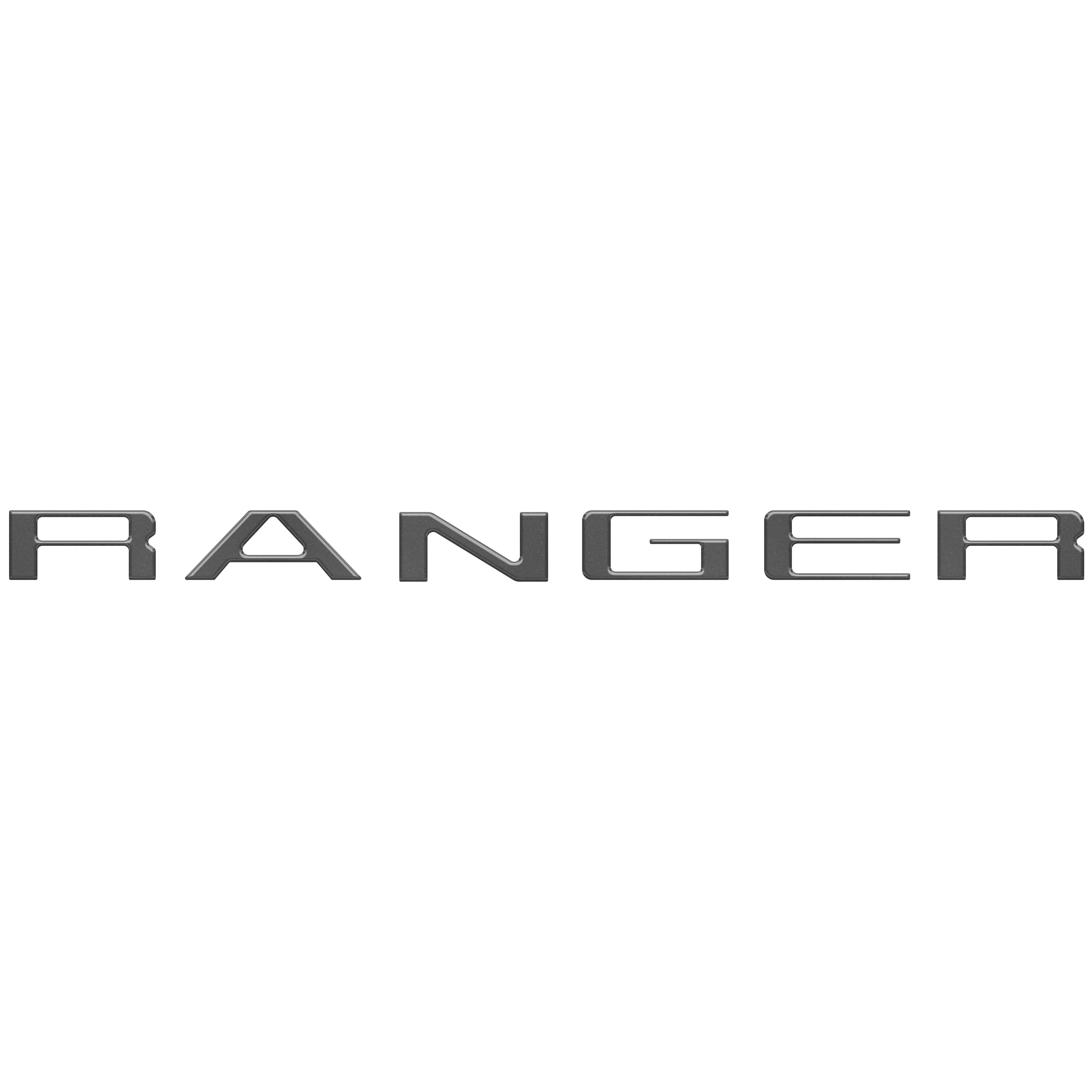 Tailgate Letter Inserts Fits 2024-2026 Ford Ranger