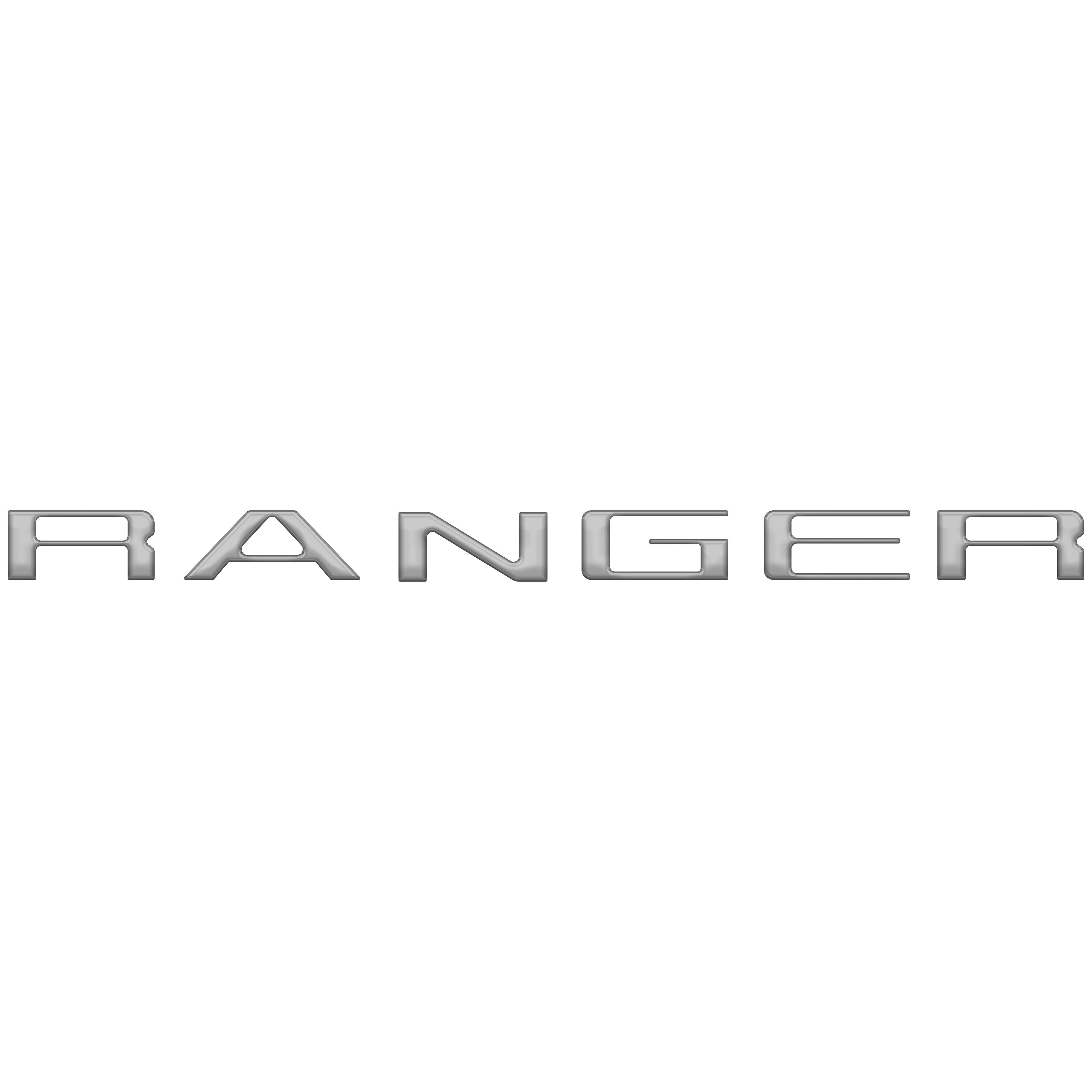 Tailgate Letter Inserts Fits 2019-2023 Ford Ranger