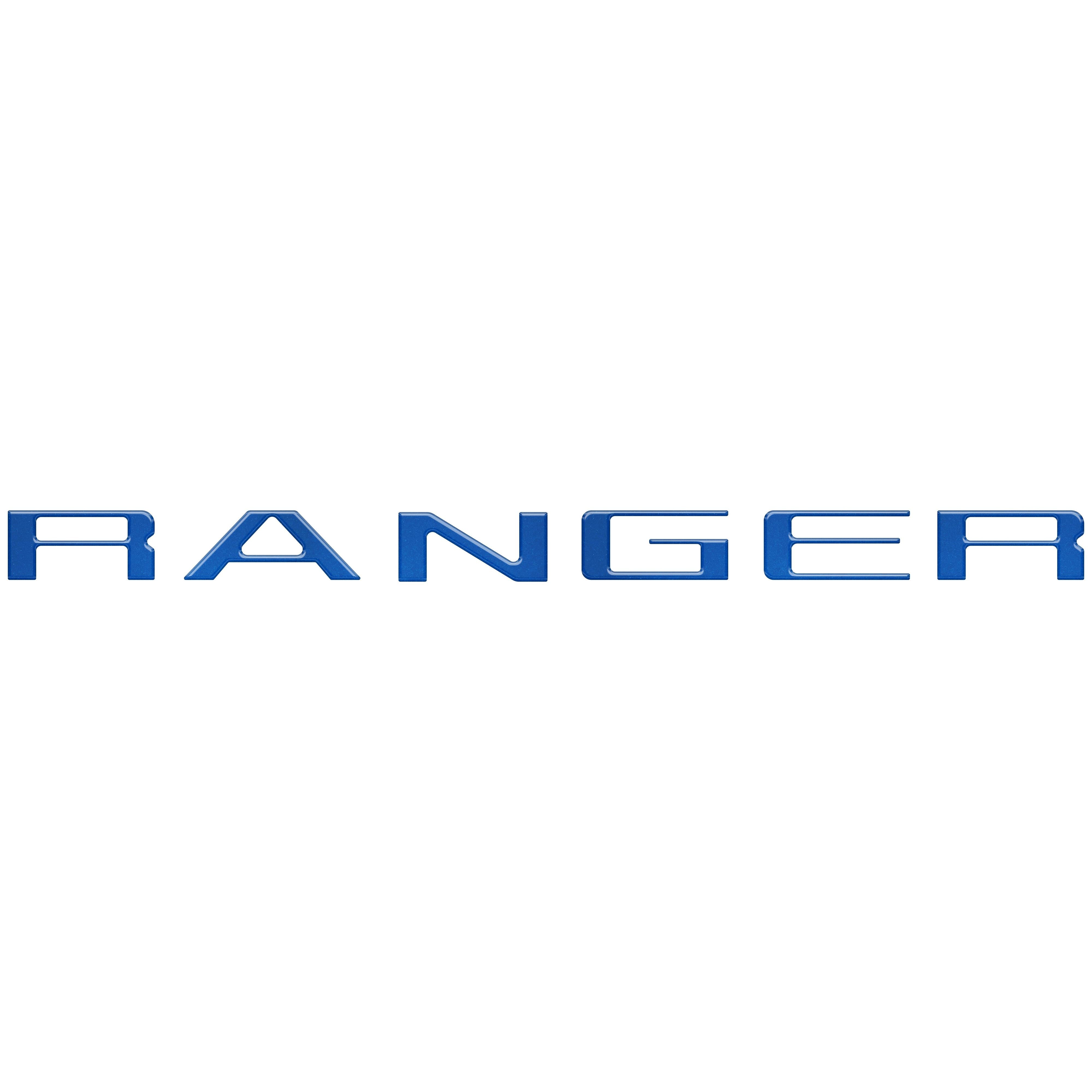 Tailgate Letter Inserts Fits 2019-2023 Ford Ranger