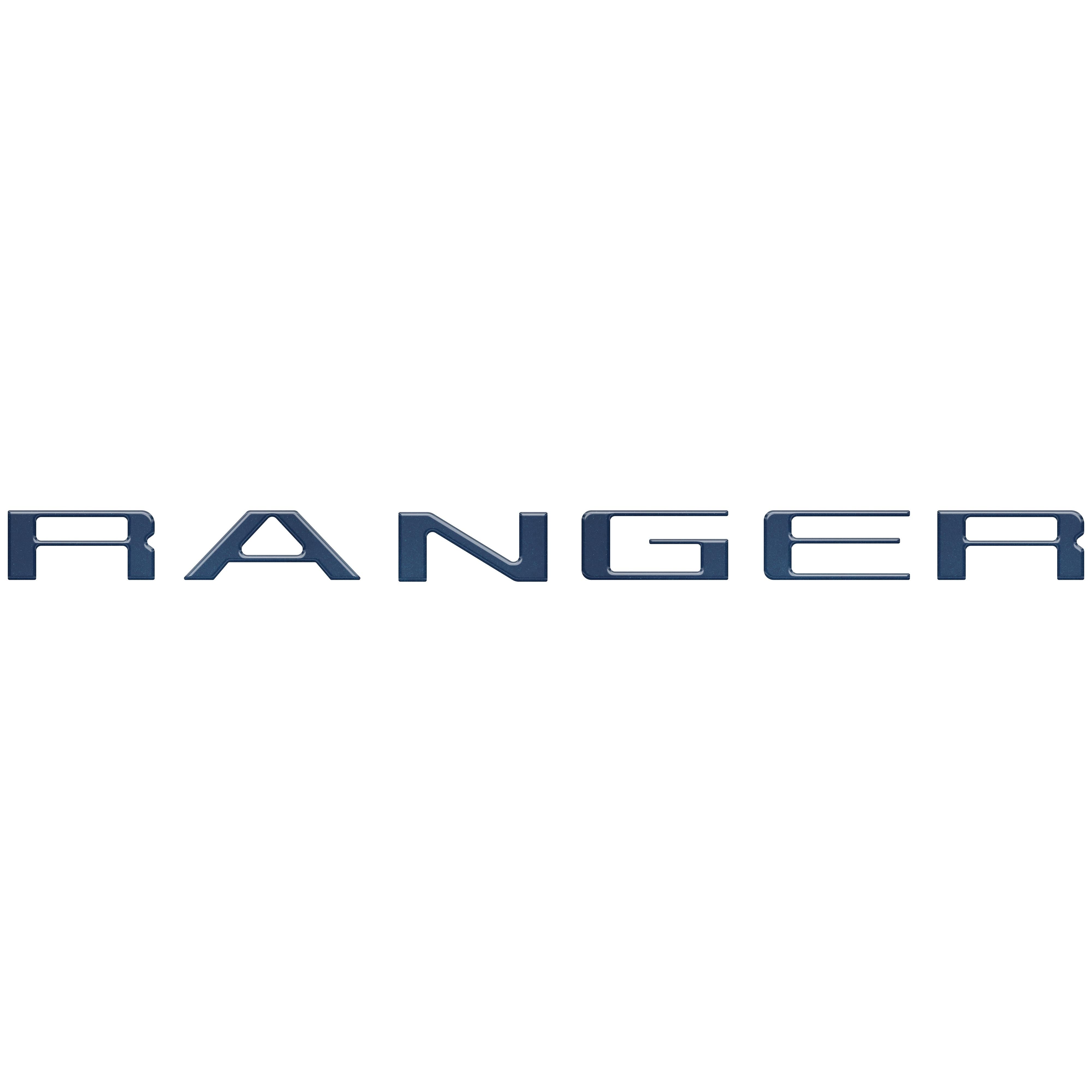 Tailgate Letter Inserts Fits 2019-2023 Ford Ranger