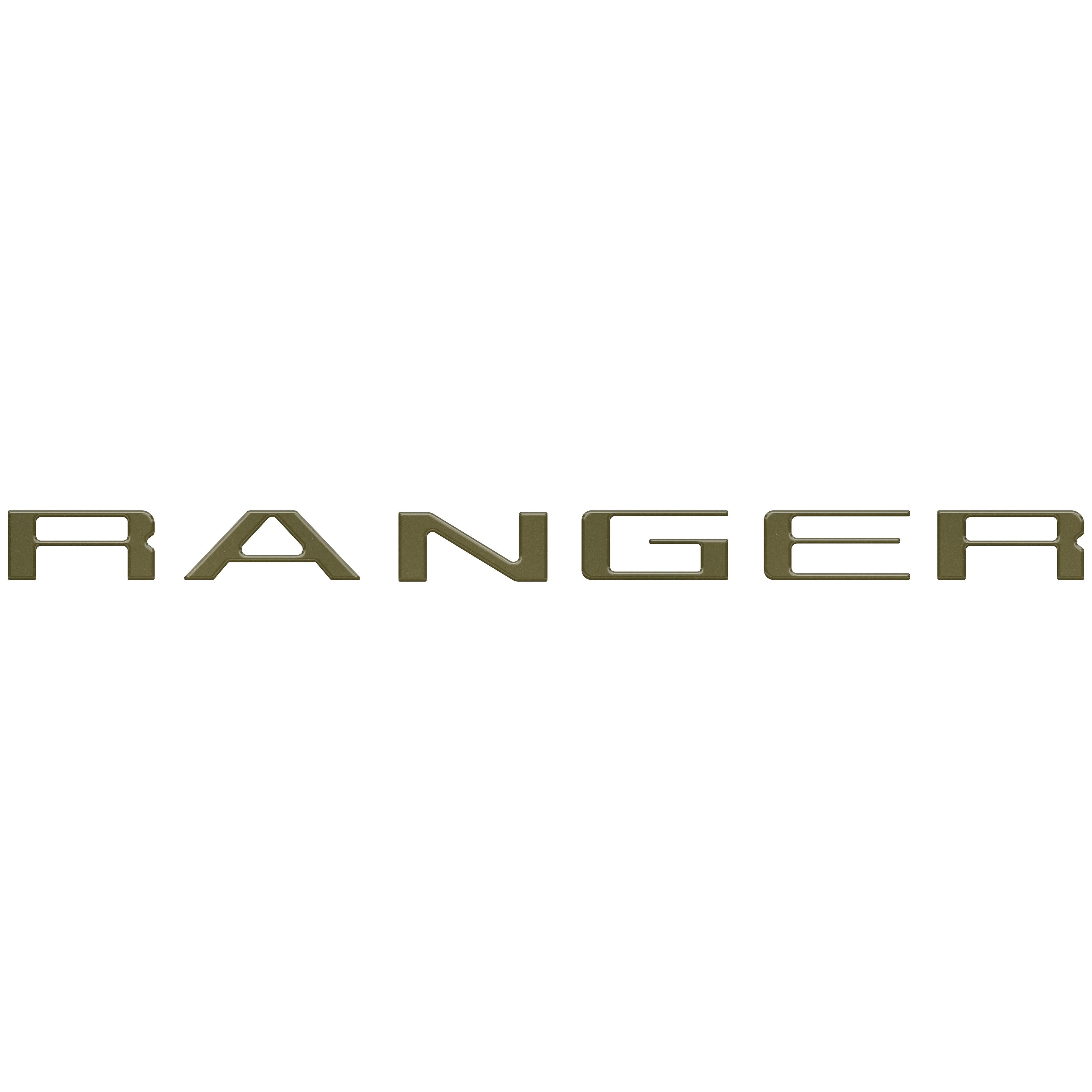Tailgate Letter Inserts Fits 2024-2026 Ford Ranger