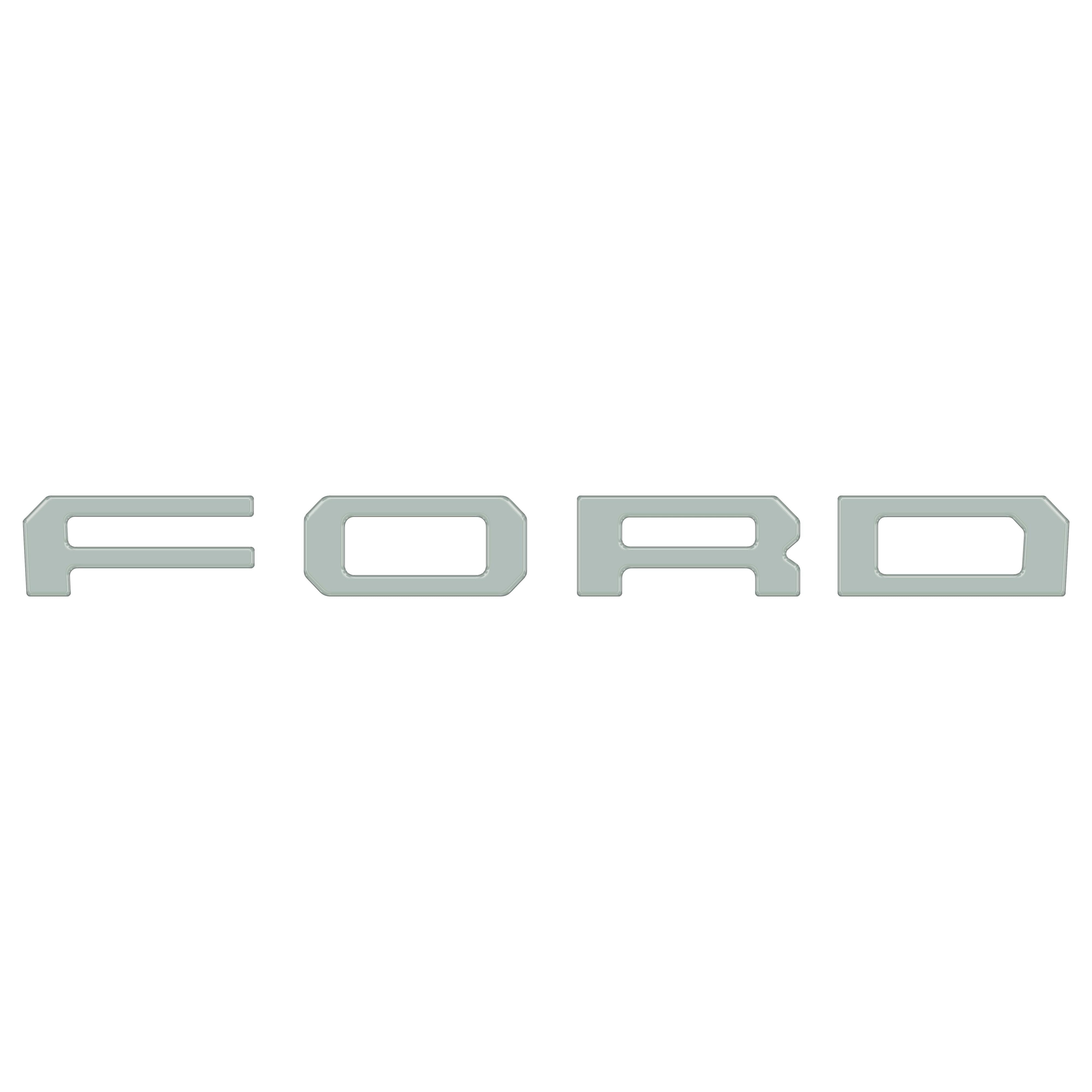Grille Letter Overlays Fits 2019-2023 Ford Ranger
