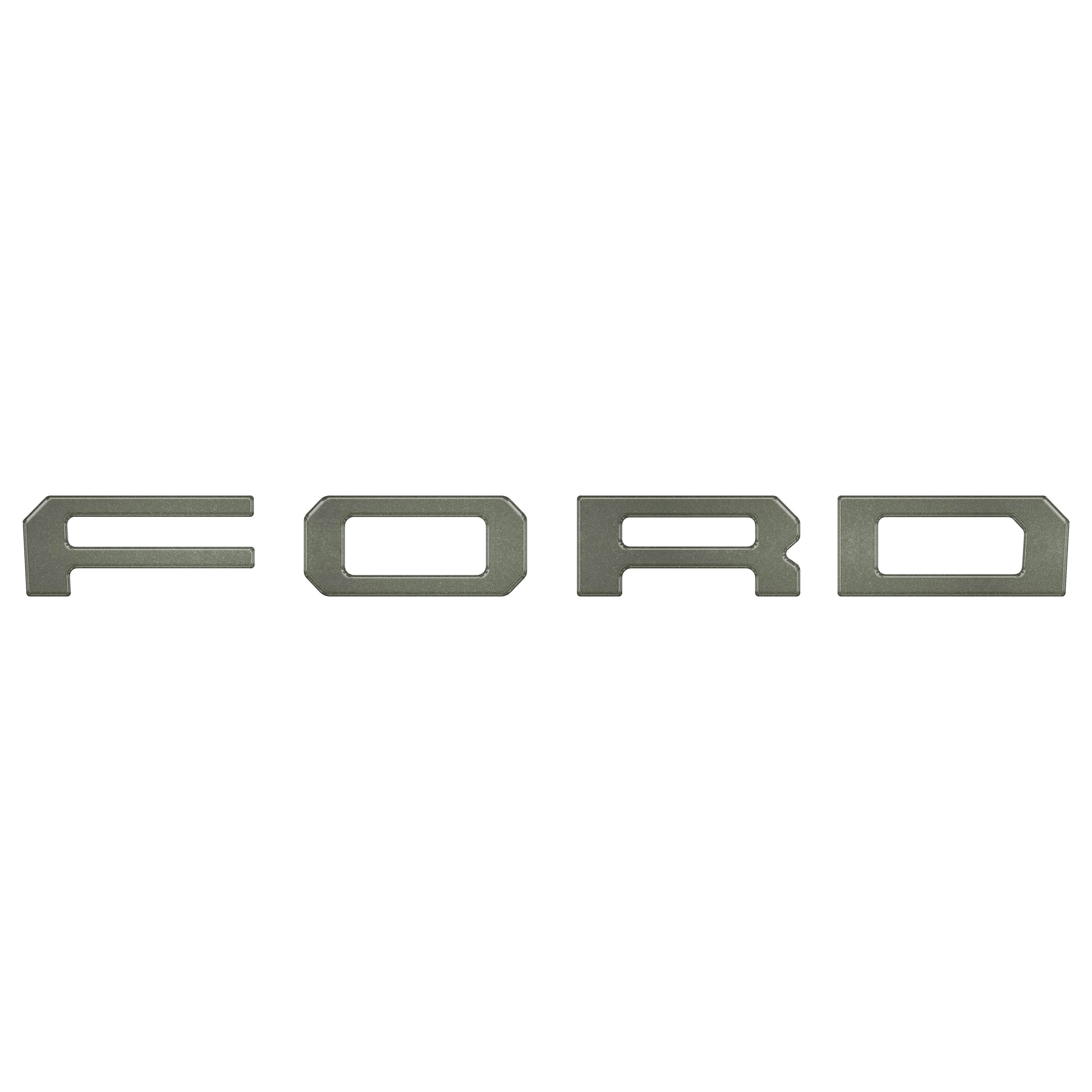 Grille Letter Overlays Fits 2019-2023 Ford Ranger