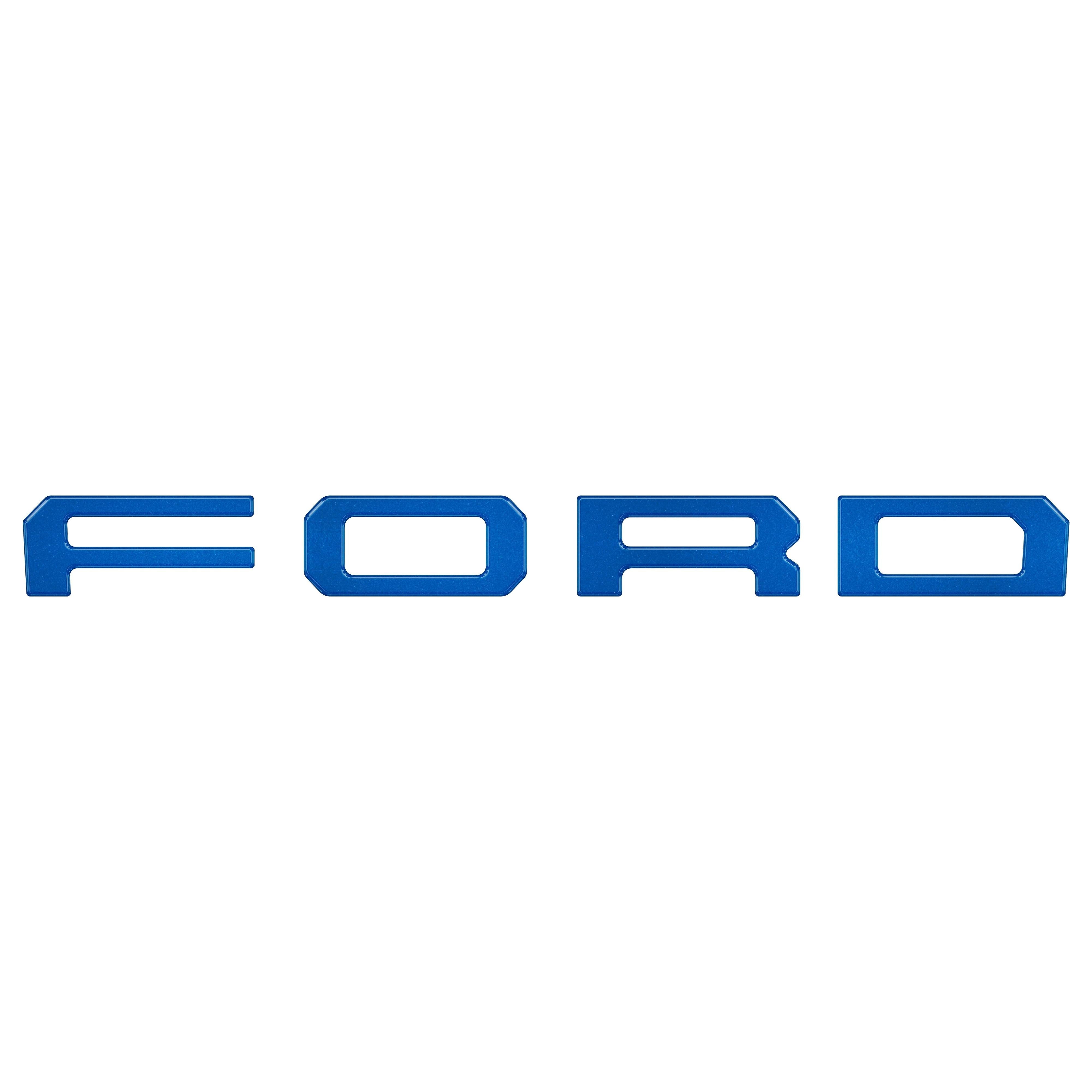 Grille Letter Overlays Fits 2019-2023 Ford Ranger