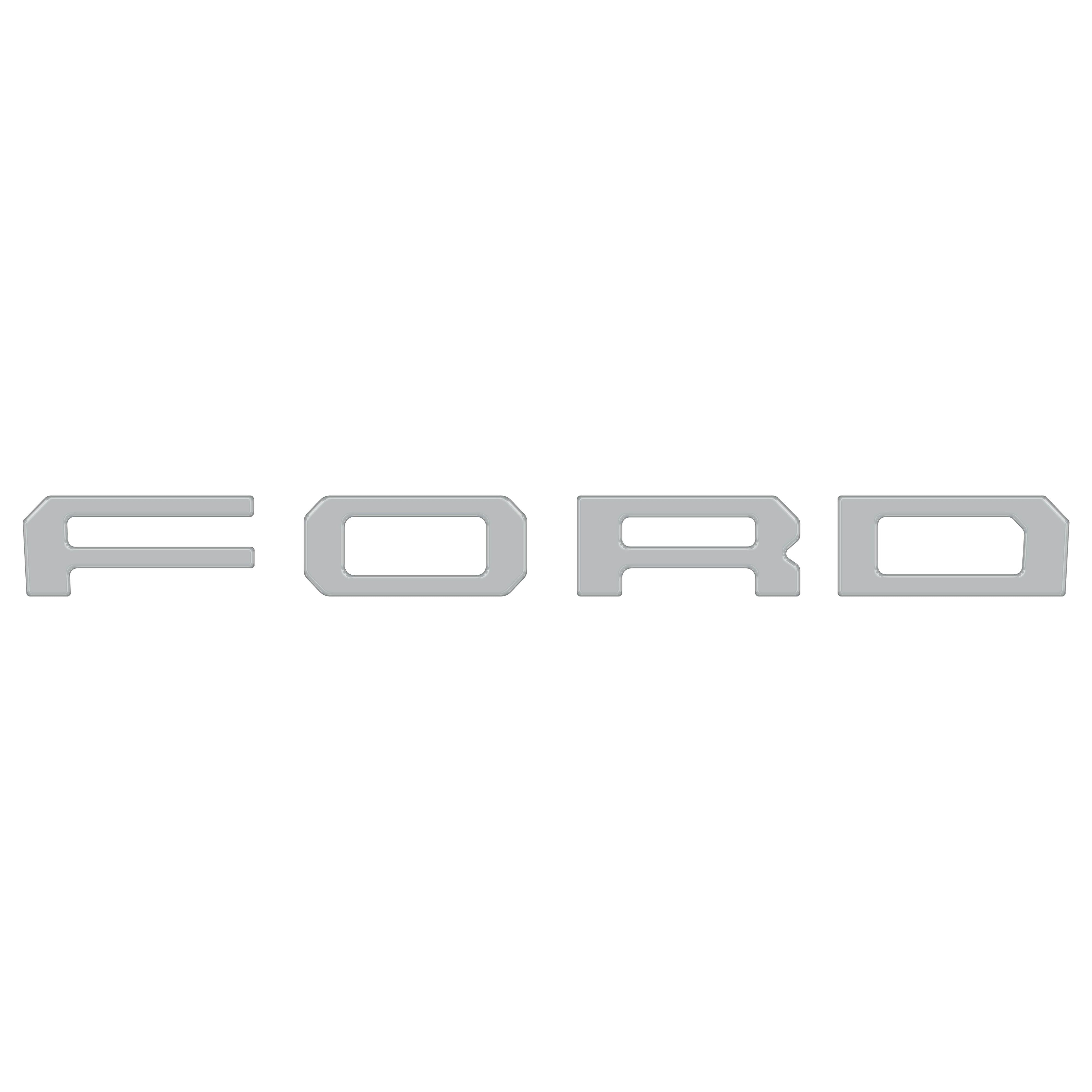 Grille Letter Overlays Fits 2019-2023 Ford Ranger